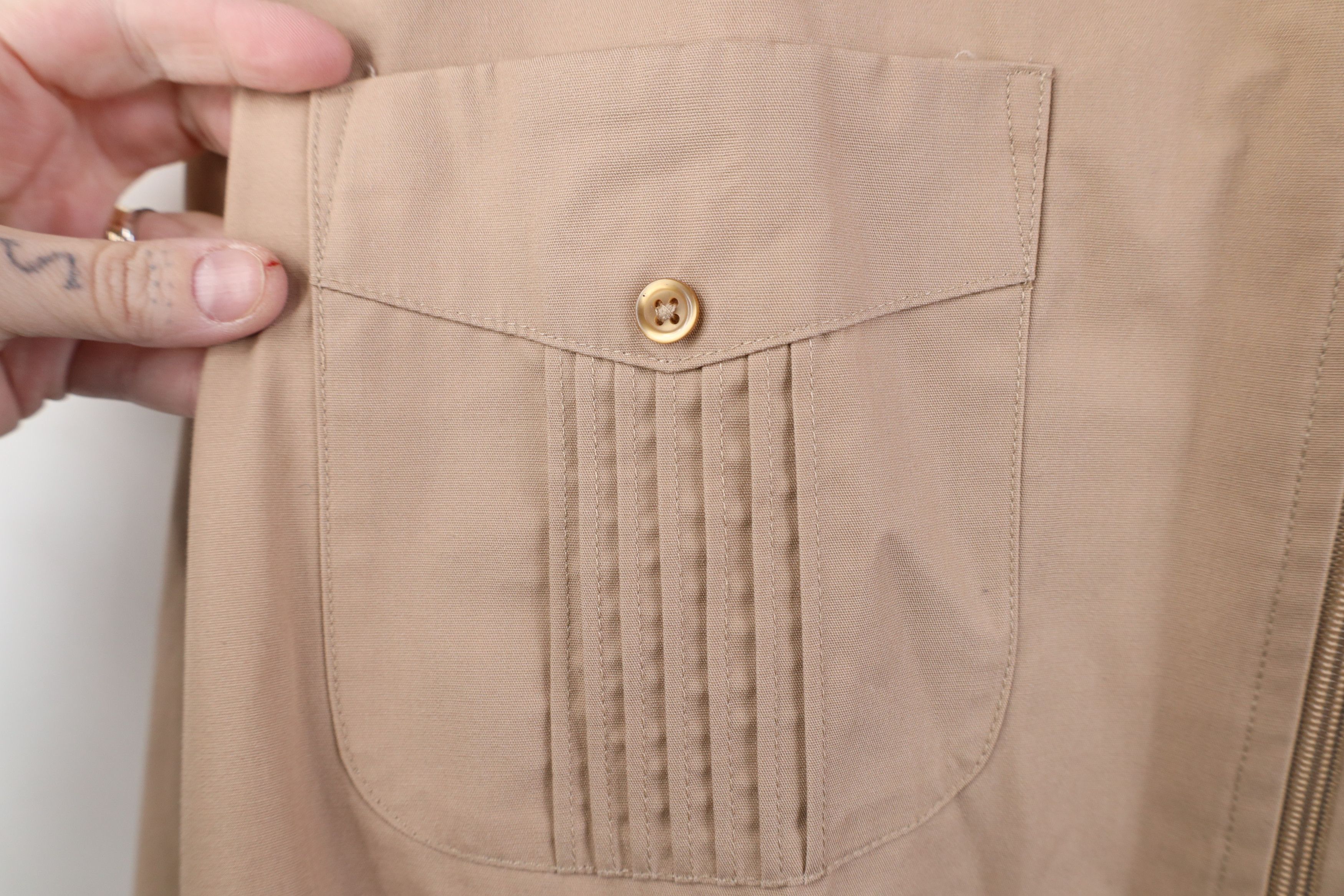 Vintage Vintage 90s Streetwear Full Zip Shirt Jacket Jac Shirt Size US L / EU 52-54 / 3 - 5 Thumbnail
