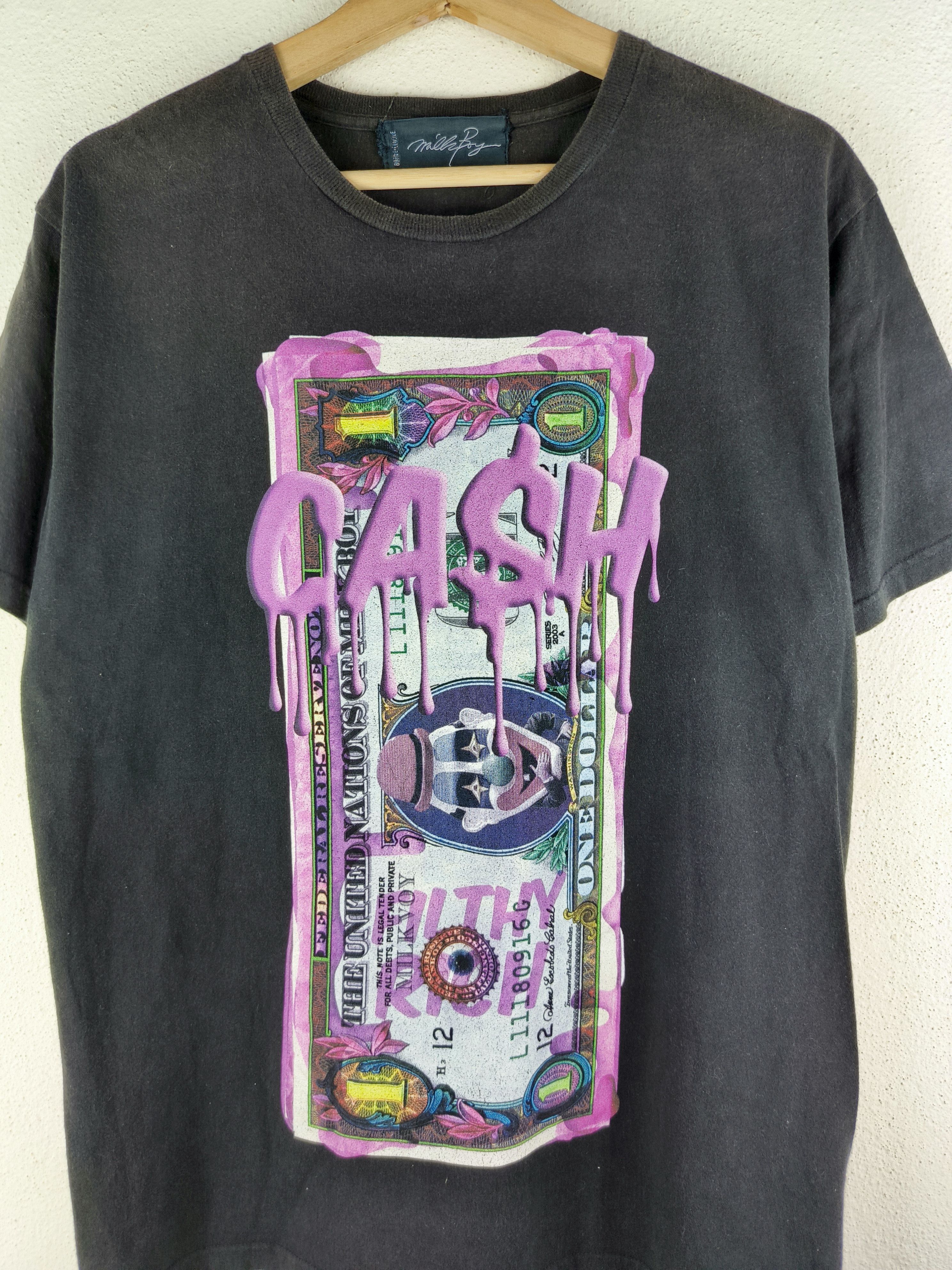 Japanese Brand Milkboy Cash tee Size US M / EU 48-50 / 2 - 2 Thumbnail