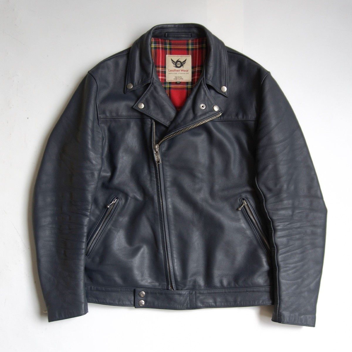 Vintage 666 triple six Asymmetrical biker jacket Size 40 Size US XXS / EU 40 - 1 Thumbnail