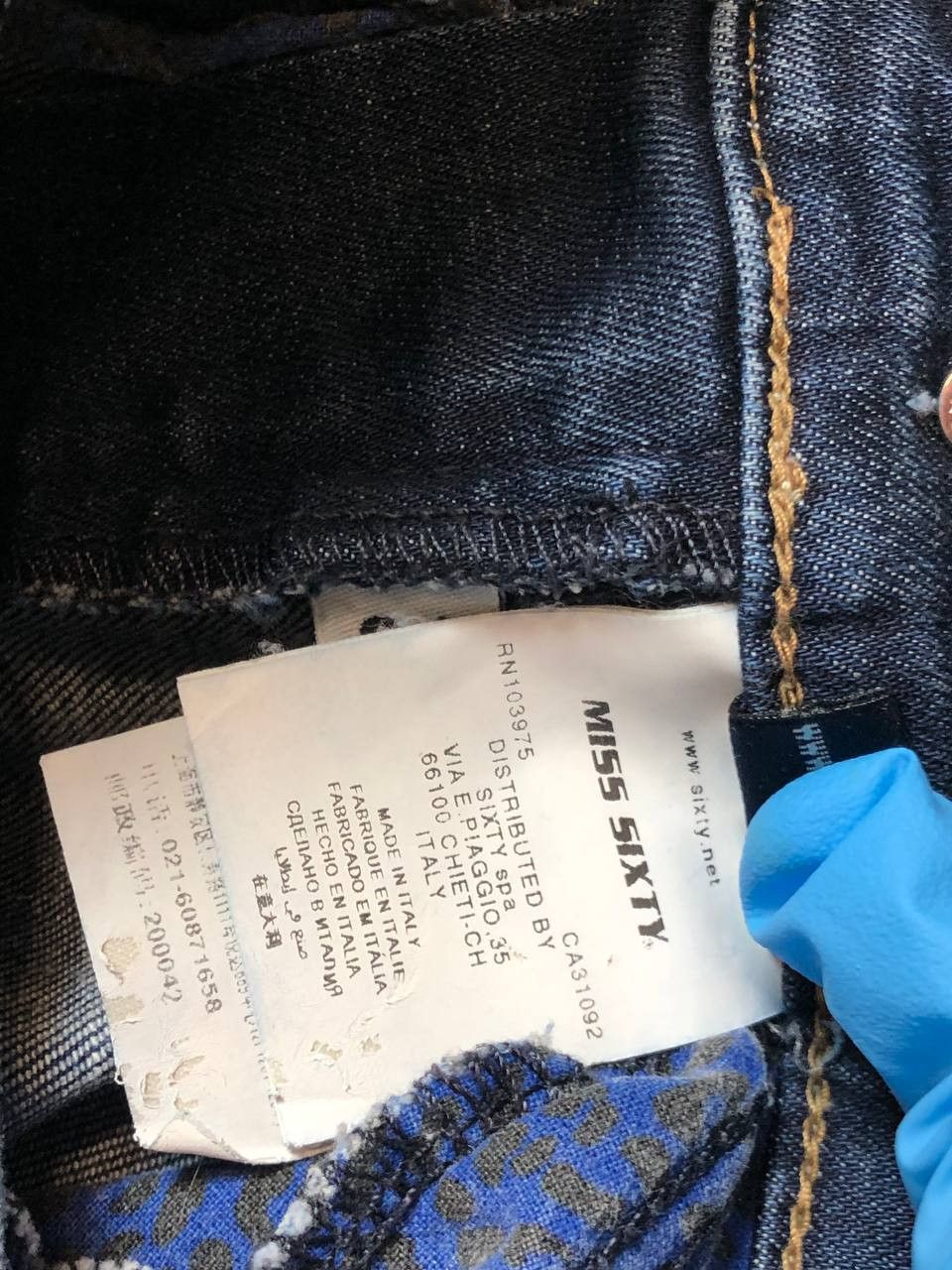 Miss Sixty Vintage Miss Sixty Skinny Slim Fit Denim Jeans Size 29 Size 29" - 17 Thumbnail