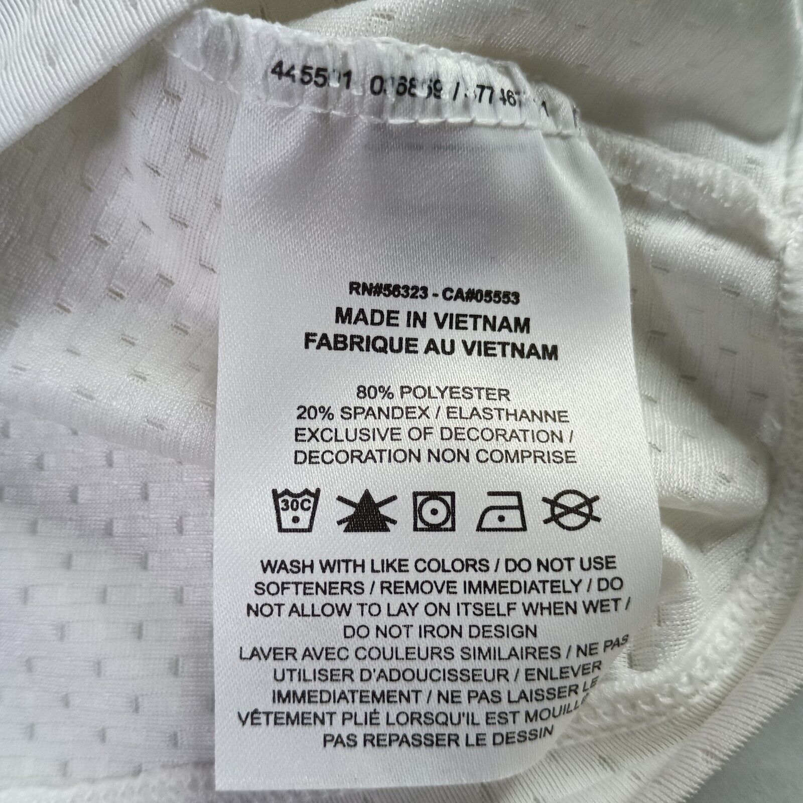Nike Women's Nike Breathe Dri-FIT Cropped Tank Top Size M White Size M / US 6-8 / IT 42-44 - 5 Thumbnail