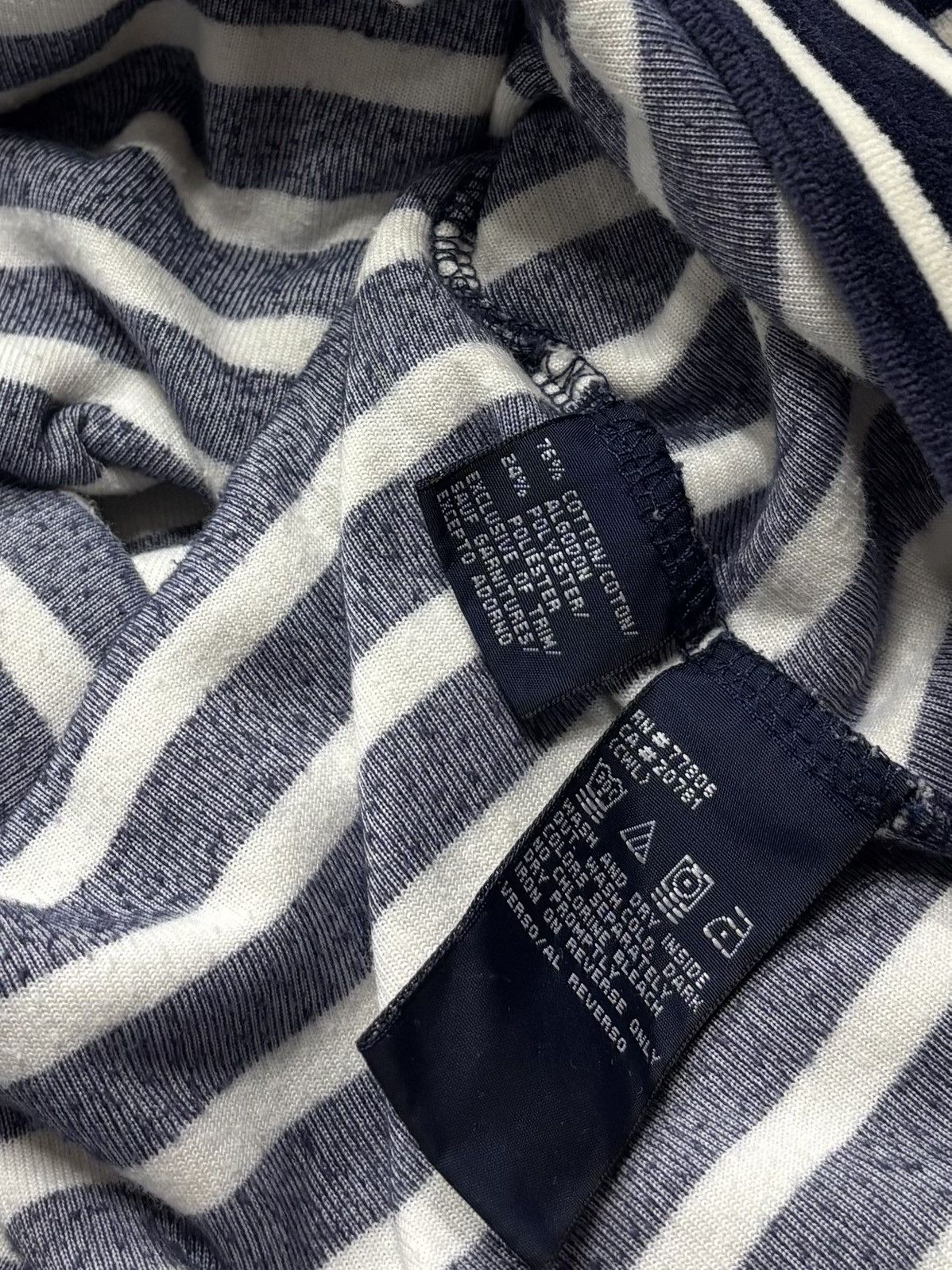Tommy Hilfiger Vintage 90’s Tommy Hilfiger Striped Terry Long Sleeve Shirt Size US XL / EU 56 / 4 - 4 Thumbnail