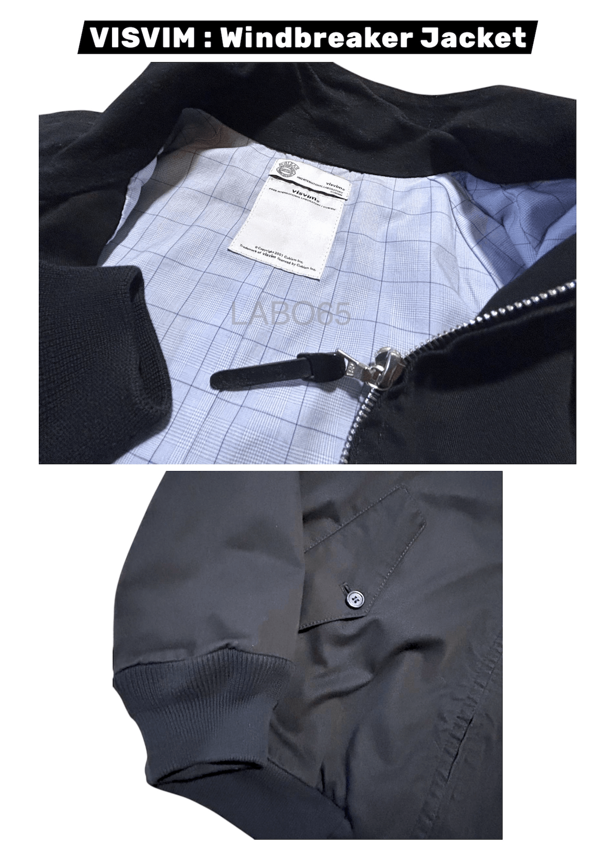 Visvim VISVIM » Lightweight Windbreaker Jacket // Black Size US M / EU 48-50 / 2 - 5 Thumbnail