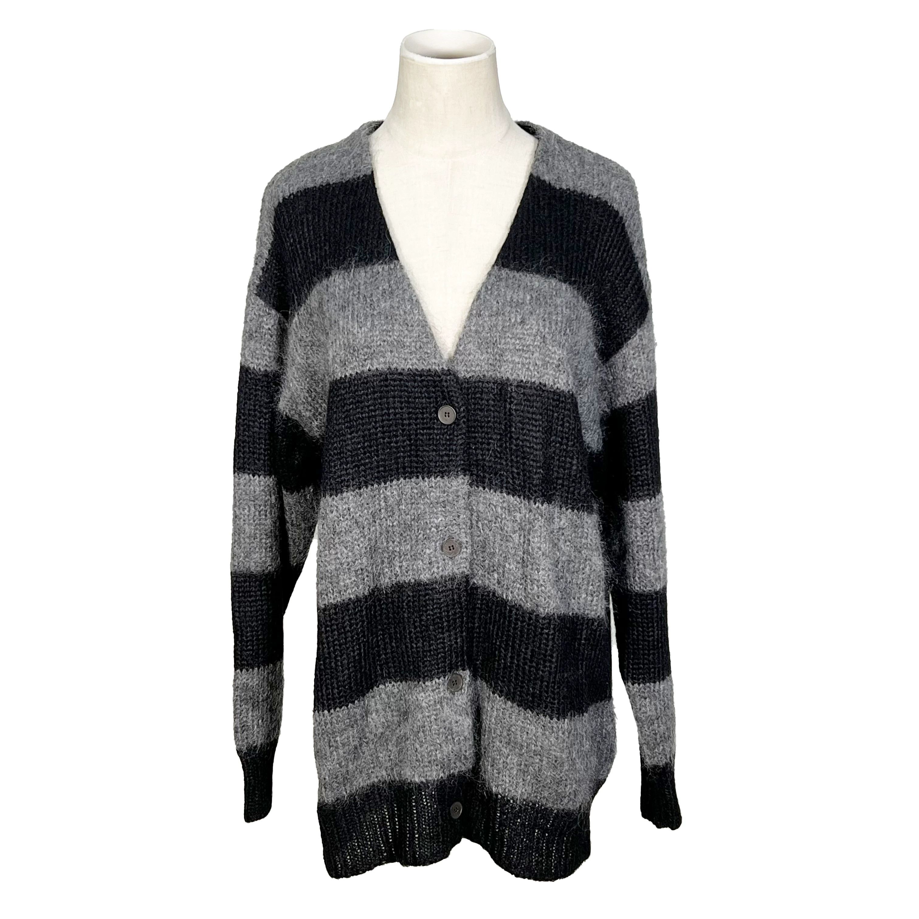 Miu Miu Miu Miu Wool Striped Multi Sweater S Men Size US S / EU 44-46 / 1 - 1 Thumbnail