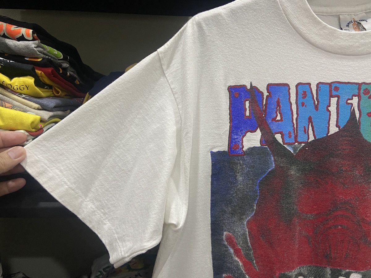 Band Tees × Vintage Vintage 1995s PANTERA ON TOUR America Metal Band T-SHIRT Size US L / EU 52-54 / 3 - 5 Thumbnail