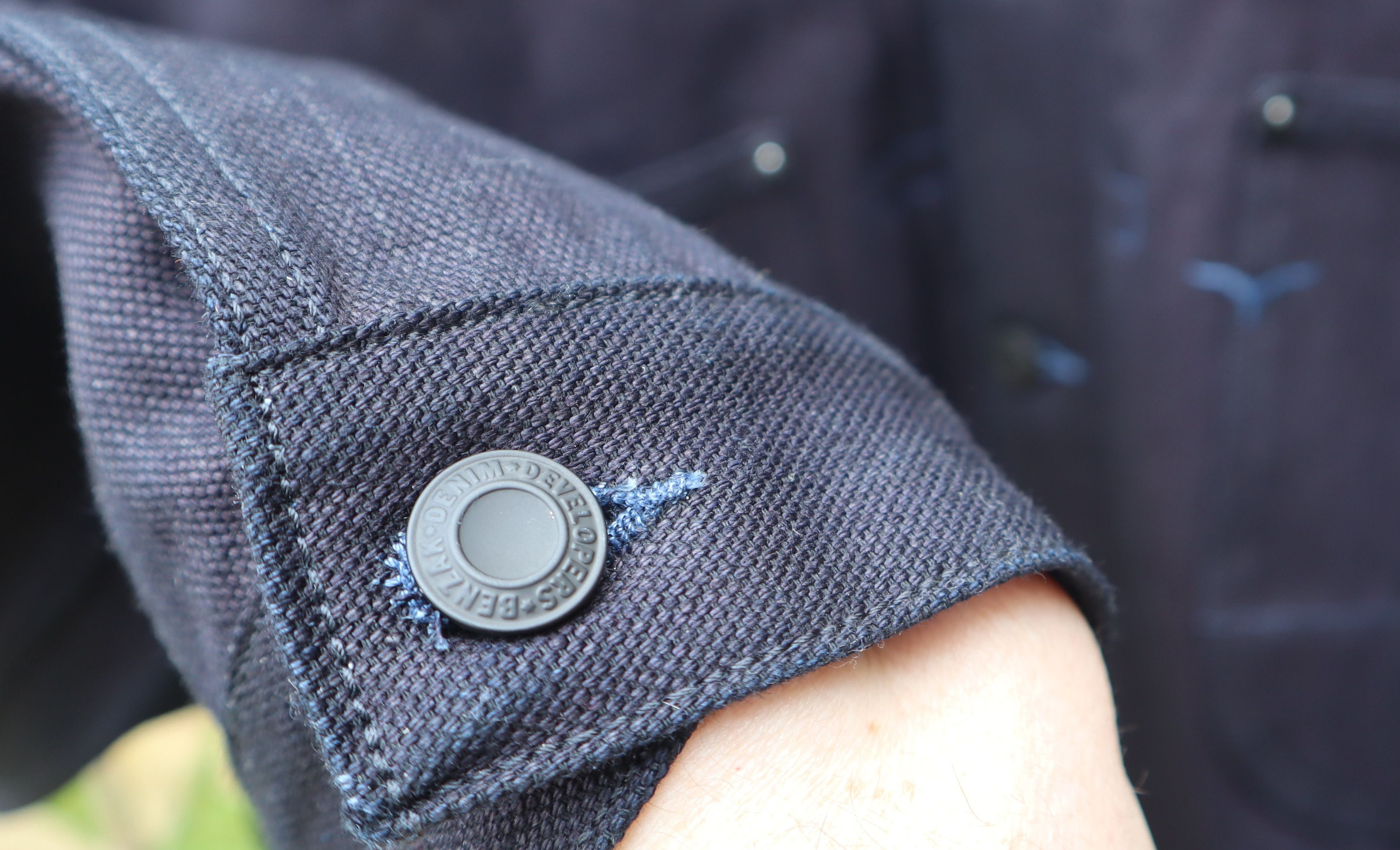 Benzak Denim Developers BDJ 01 Indigo over black pleated type 2 Size US XL / EU 56 / 4 - 3 Thumbnail