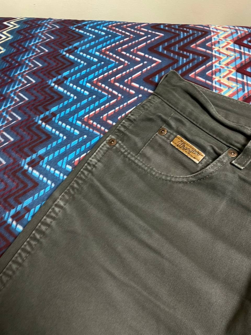 Vintage × Wrangler Vintage 80s Vintage Wrangler jeans Distressed Size US 30 / EU 46 - 14 Thumbnail