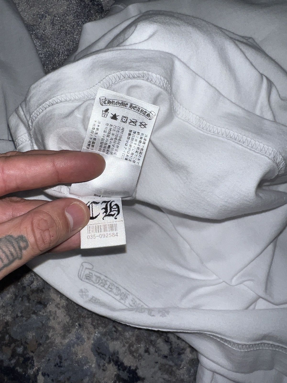 Chrome Hearts Chrome hearts fuck you long sleeve t shirt Size US M / EU 48-50 / 2 - 8 Thumbnail