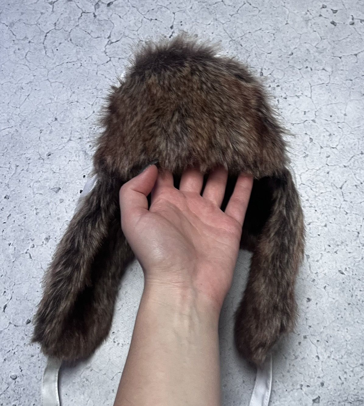 If Six Was Nine × Japanese Brand Vintage Streetwear Unisex Faux Fur Leather Fashion Ushanka Size ONE SIZE - 8 Thumbnail