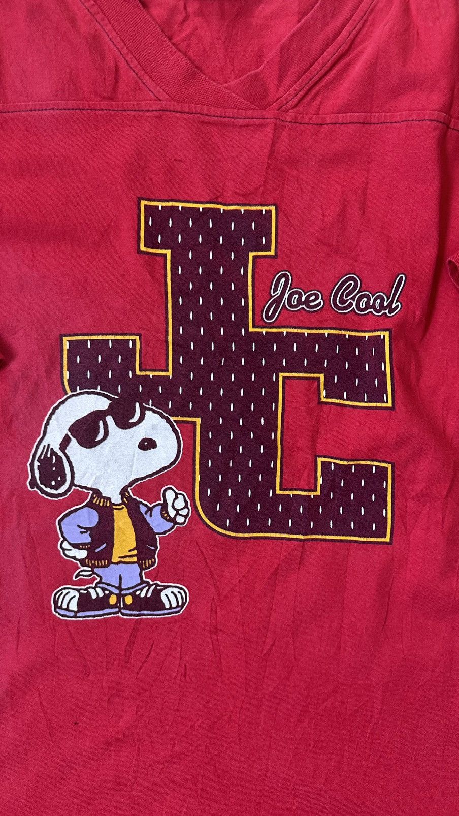 Peanuts VINTAGE PEANUTS JOE COOL LONG SLEEVE TEE Size US XL / EU 56 / 4 - 2 Thumbnail