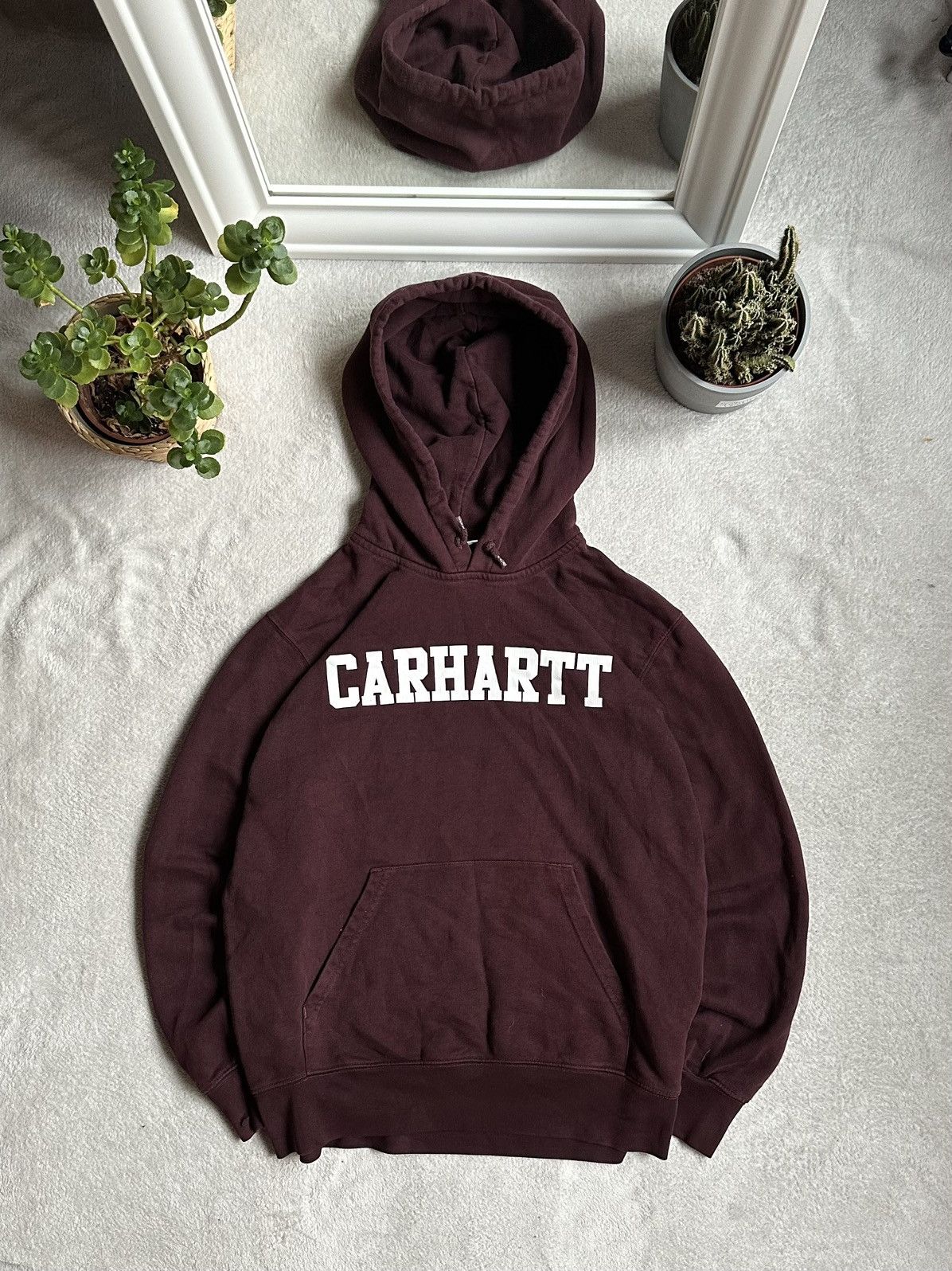 Carhartt Carhartt Vintage Streetwear Big Logo Streetwear Hoodie Size US M / EU 48-50 / 2 - 1 Thumbnail