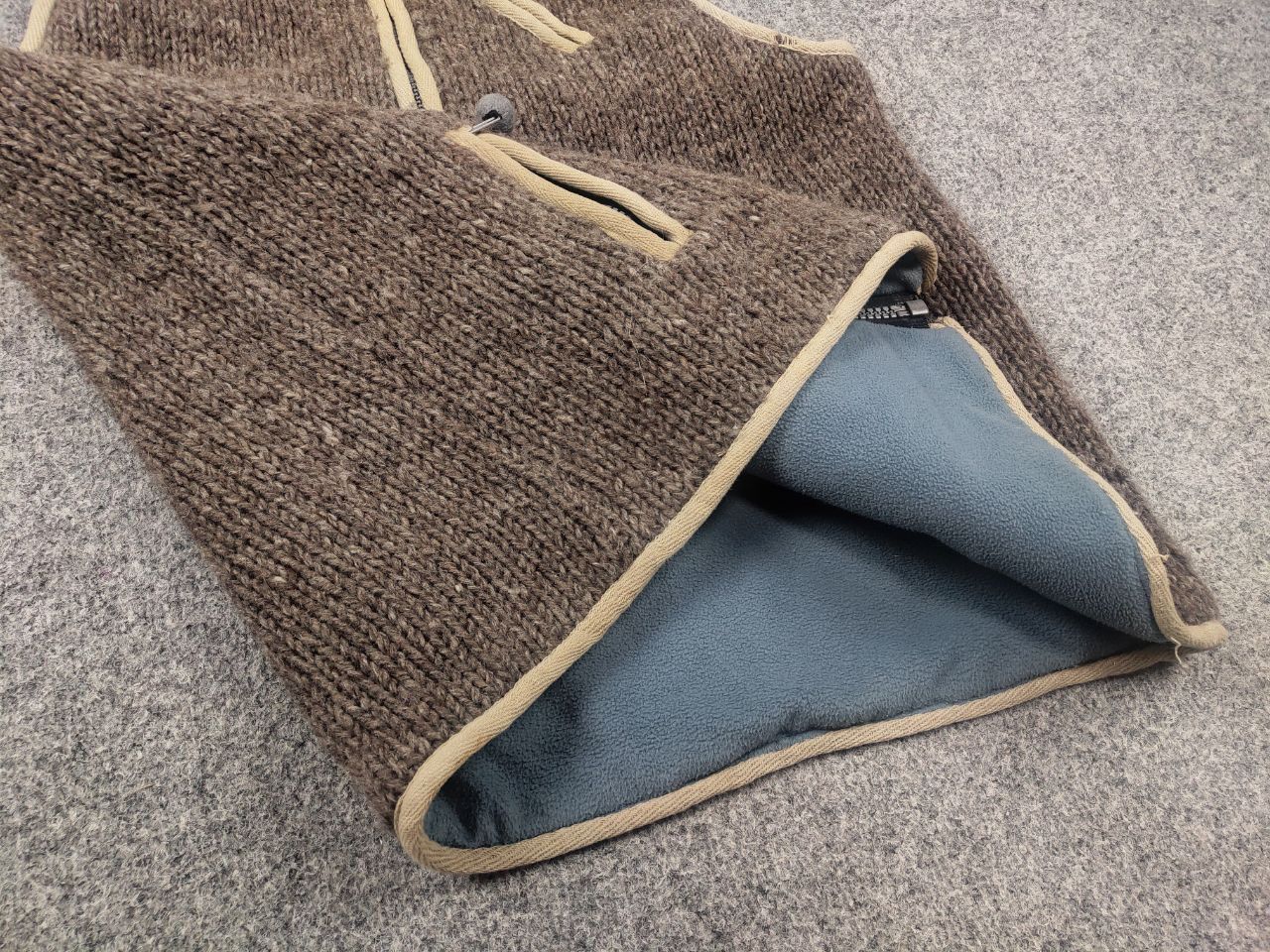 Vintage Pachamama Wool Zip Knit Sleeveless Fleece Vest Jacket Size M / US 6-8 / IT 42-44 - 9 Thumbnail