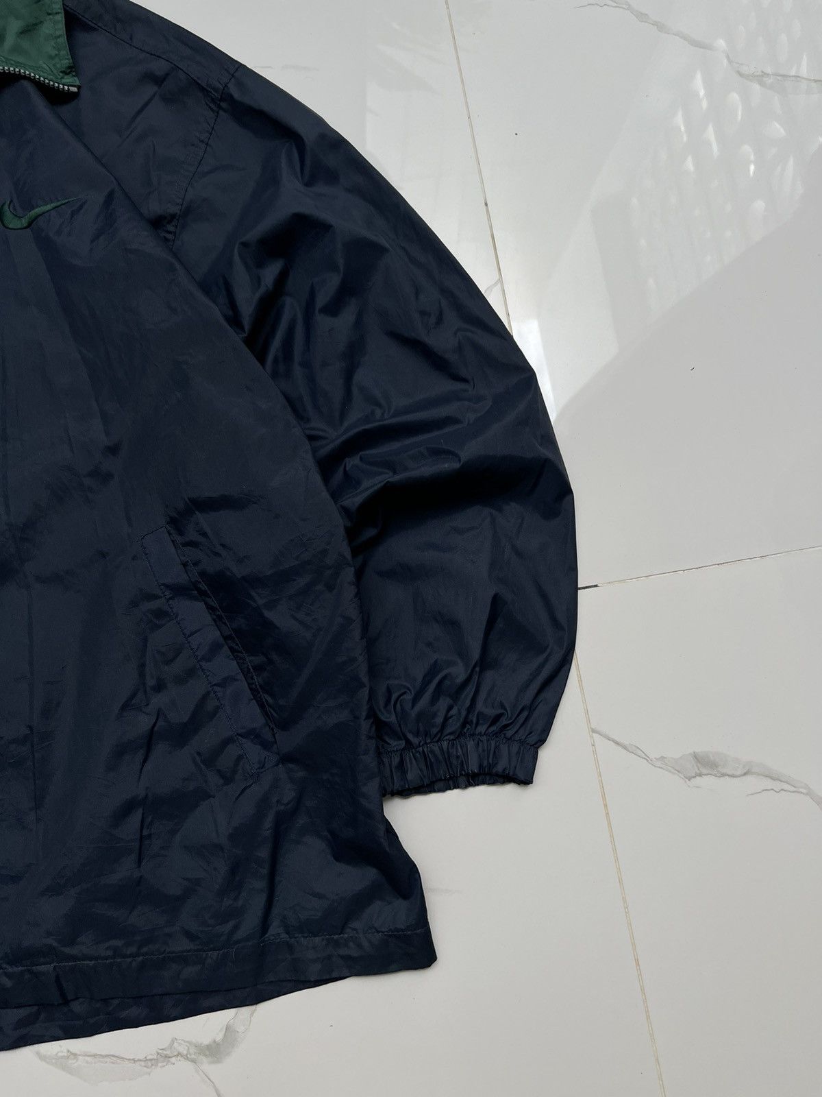 Nike × Vintage 90’s NIKE BACK SWOOSH Y2K TRACK JACKET RARE GORPCORE Size US L / EU 52-54 / 3 - 2 Thumbnail