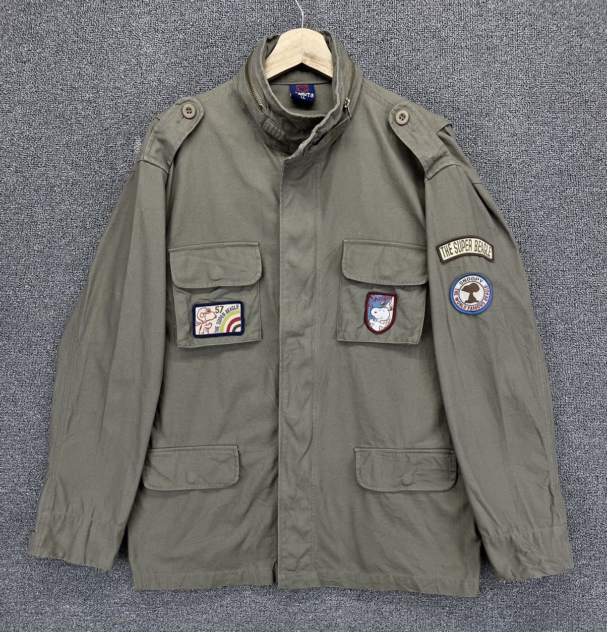 Peanuts Vintage Peanuts The Super Beagle Military M65 Jacket Size US L / EU 52-54 / 3 - 1 Thumbnail