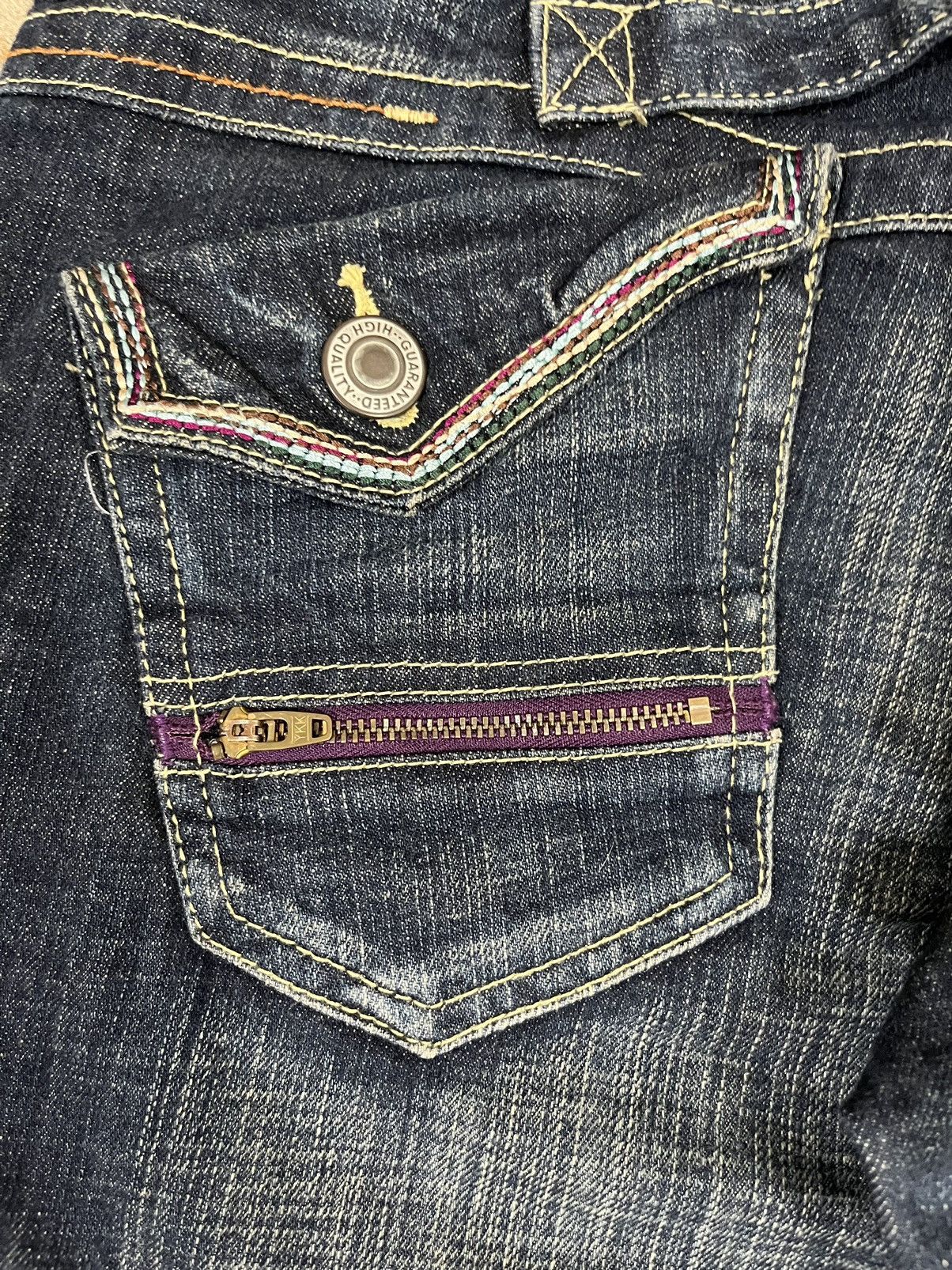 Japanese Brand Vintage Camel Road Flare Denim Size US 31 - 13 Thumbnail