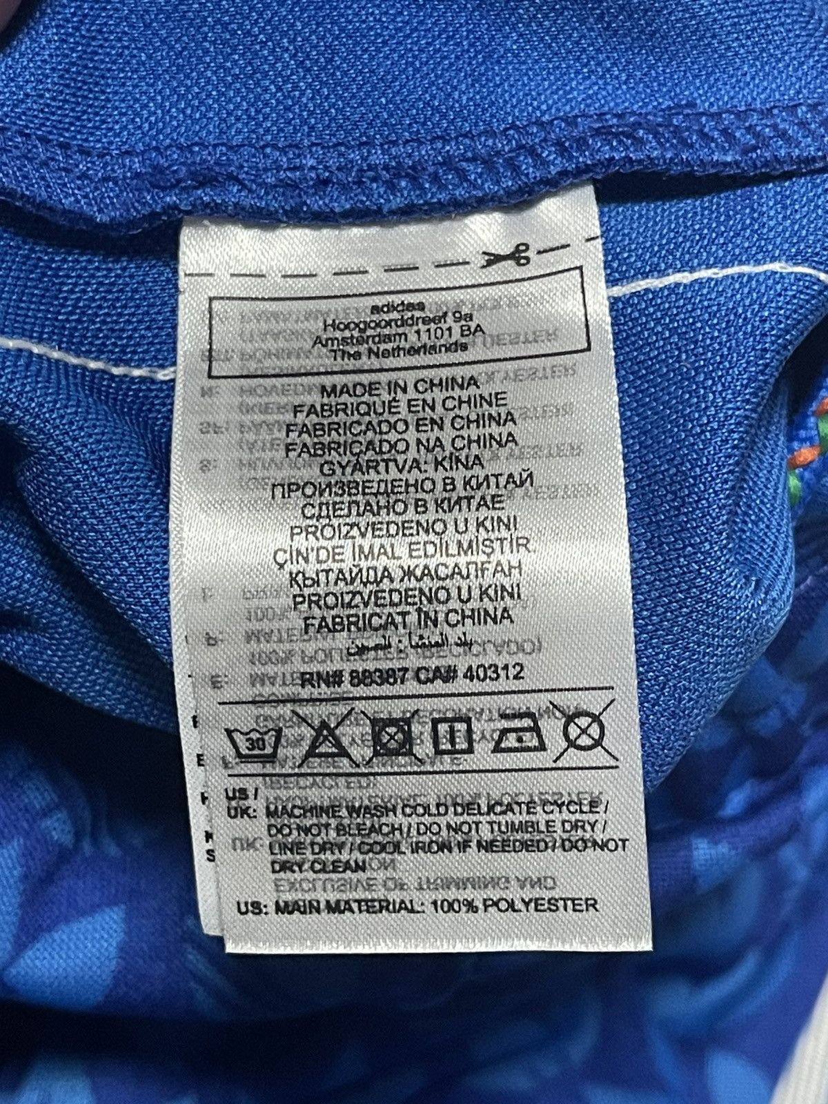 Adidas ADIDAS ORIGINALS ADICOLOR 70'S MONOGRAM TRACKPANTS SIZE M Size US 32 / EU 48 - 15 Thumbnail