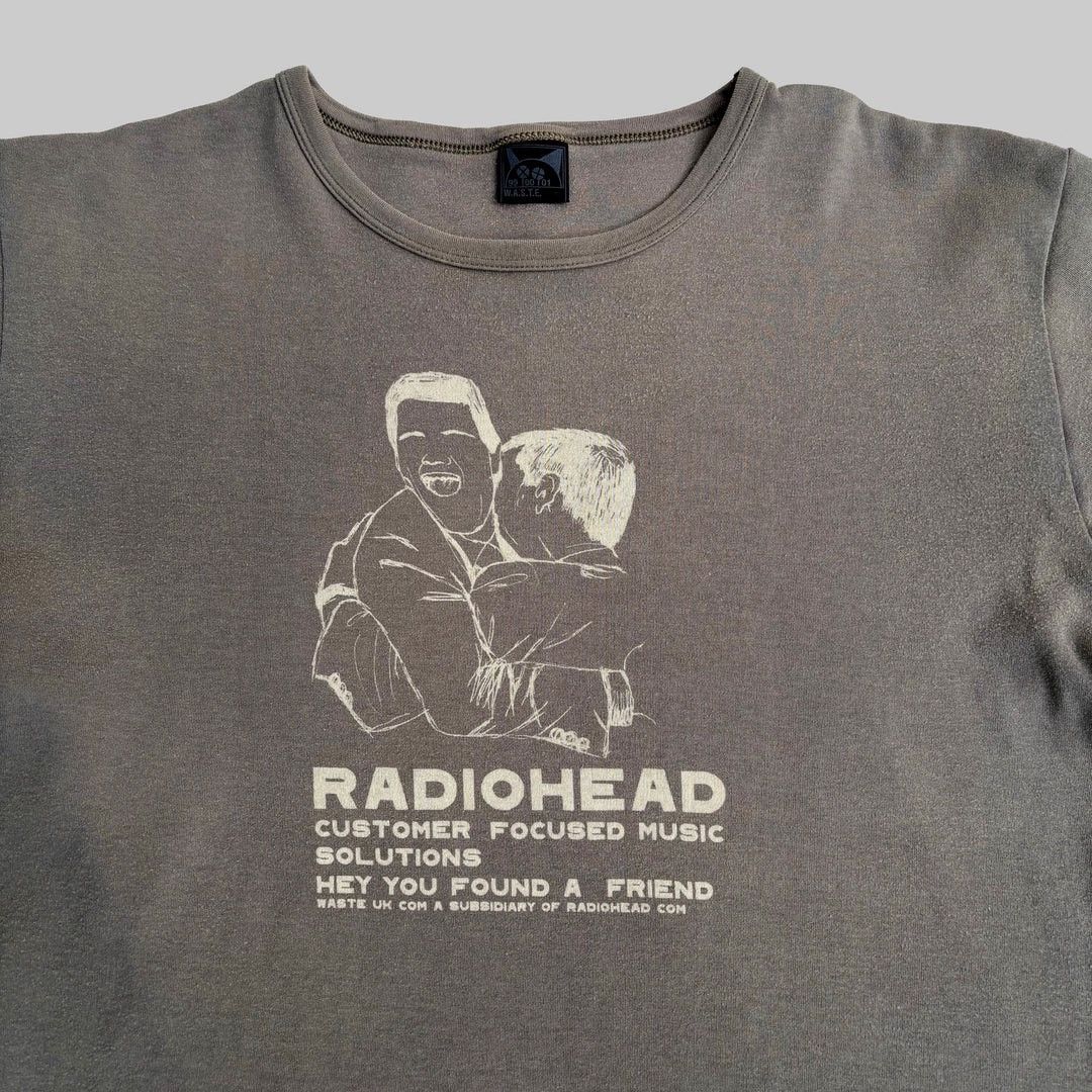Band Tees Radiohead 2000 Vintage WASTE Band Concert Tour Merch T-Shirt Size US XL / EU 56 / 4 - 2 Thumbnail
