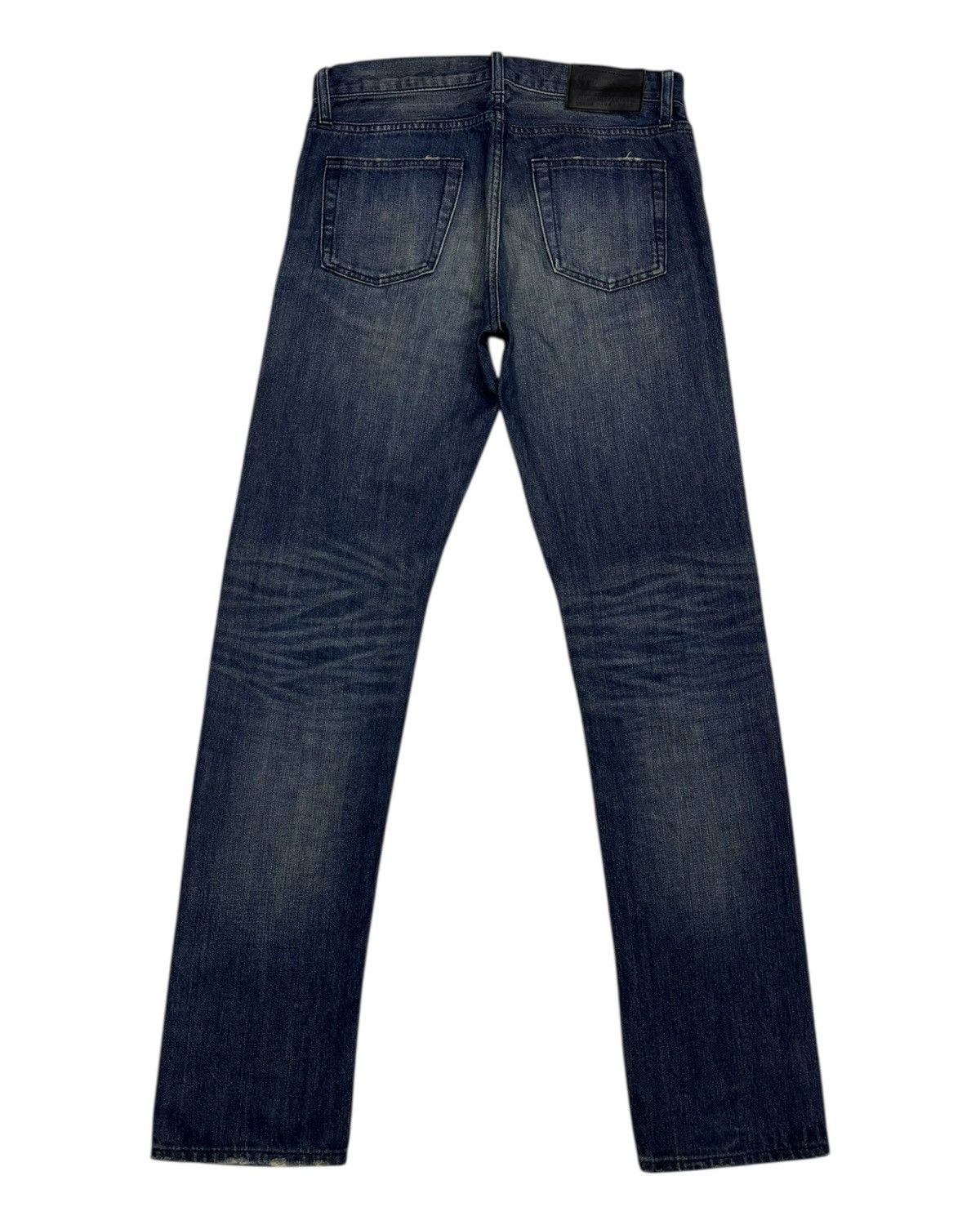 Isamu Katayama Backlash × Japanese Brand 🔥Vintage Japanese Regular Straight Distressed Denim Jeans Size US 32 / EU 48 - 8 Thumbnail