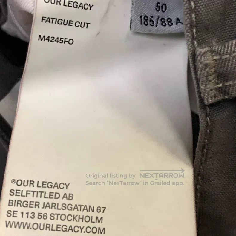 Our Legacy Our Legacy Pants Size US 34 / EU 50 - 6 Thumbnail