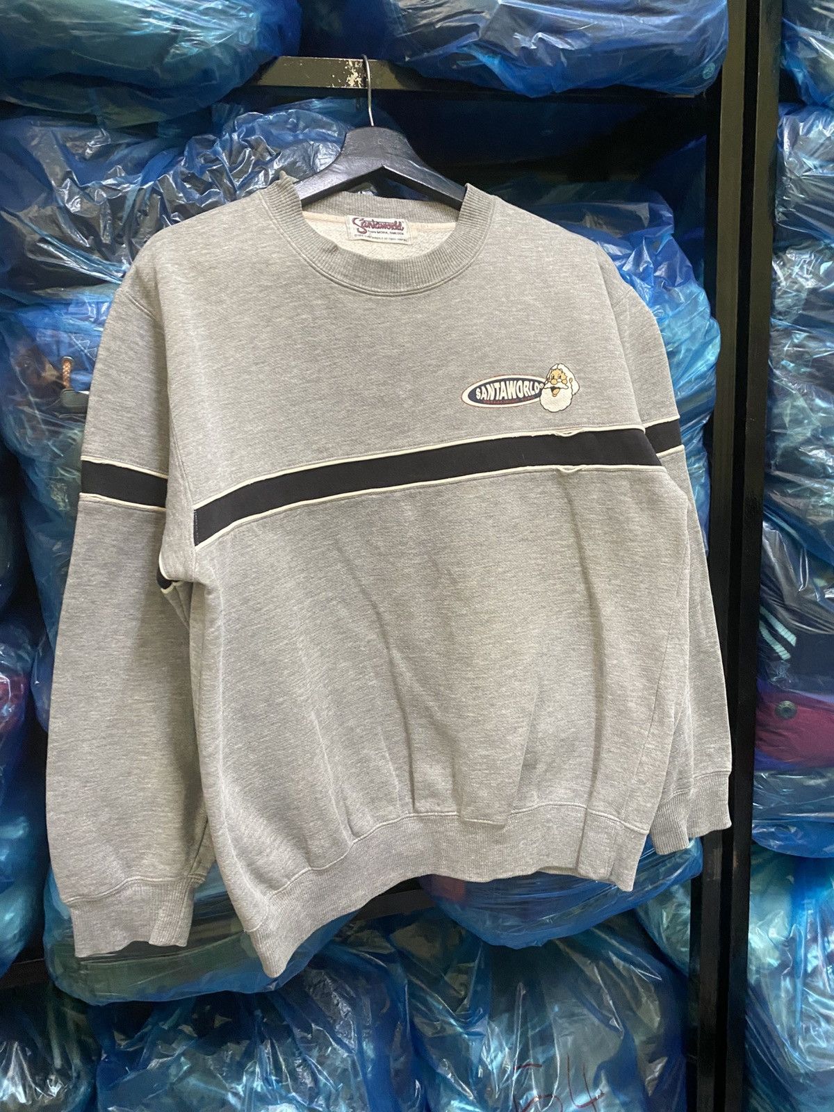 Vintage Vintage 1984 Santaworld Mora Sweden Grey Sweatshirt Santa Size US M / EU 48-50 / 2 - 6 Thumbnail