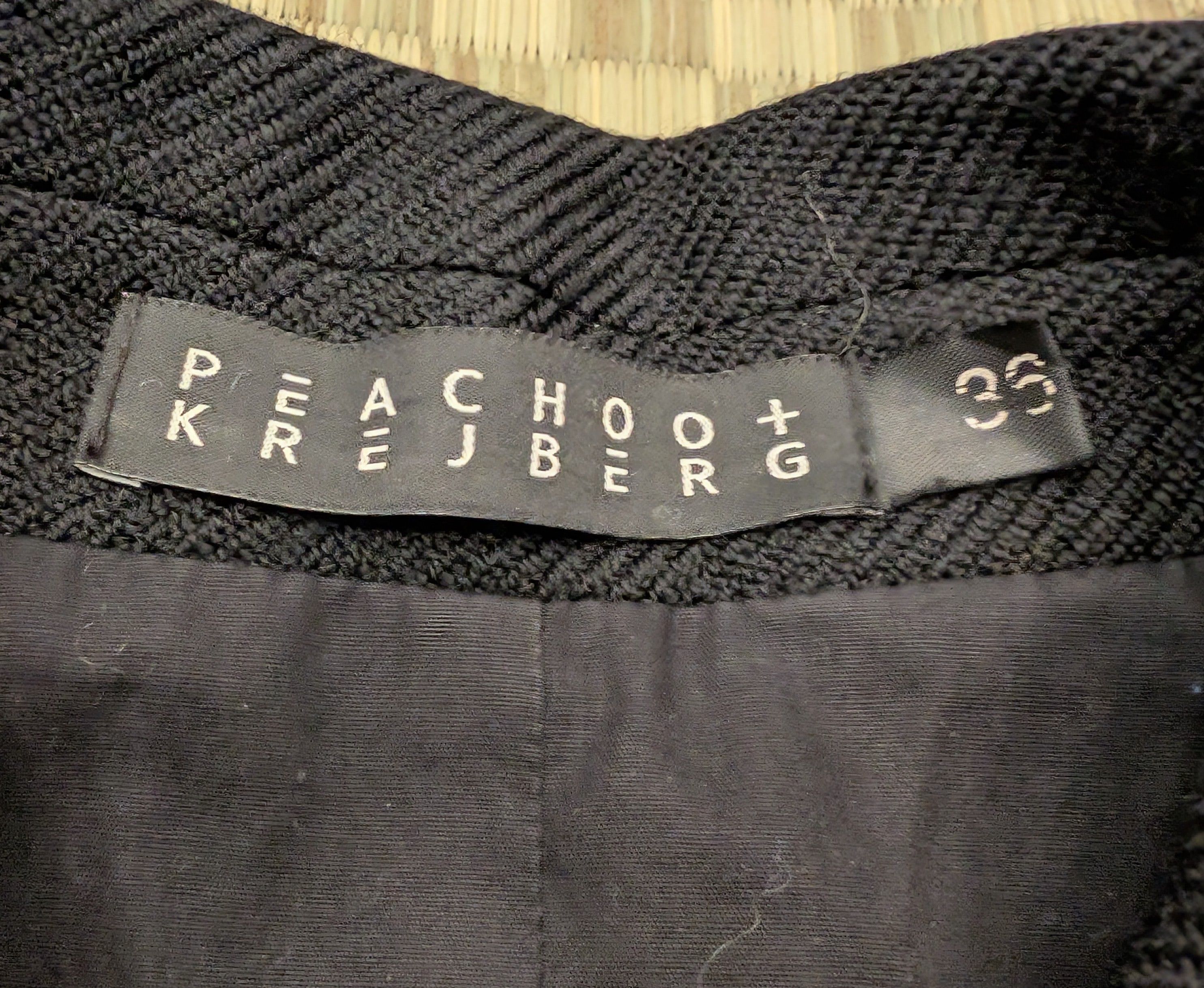 Peachoo + Krejberg Peachoo + Krejberg AW09/10 Wool Blazer Made in Italy Size XS / US 0-2 / IT 36-38 - 3 Thumbnail