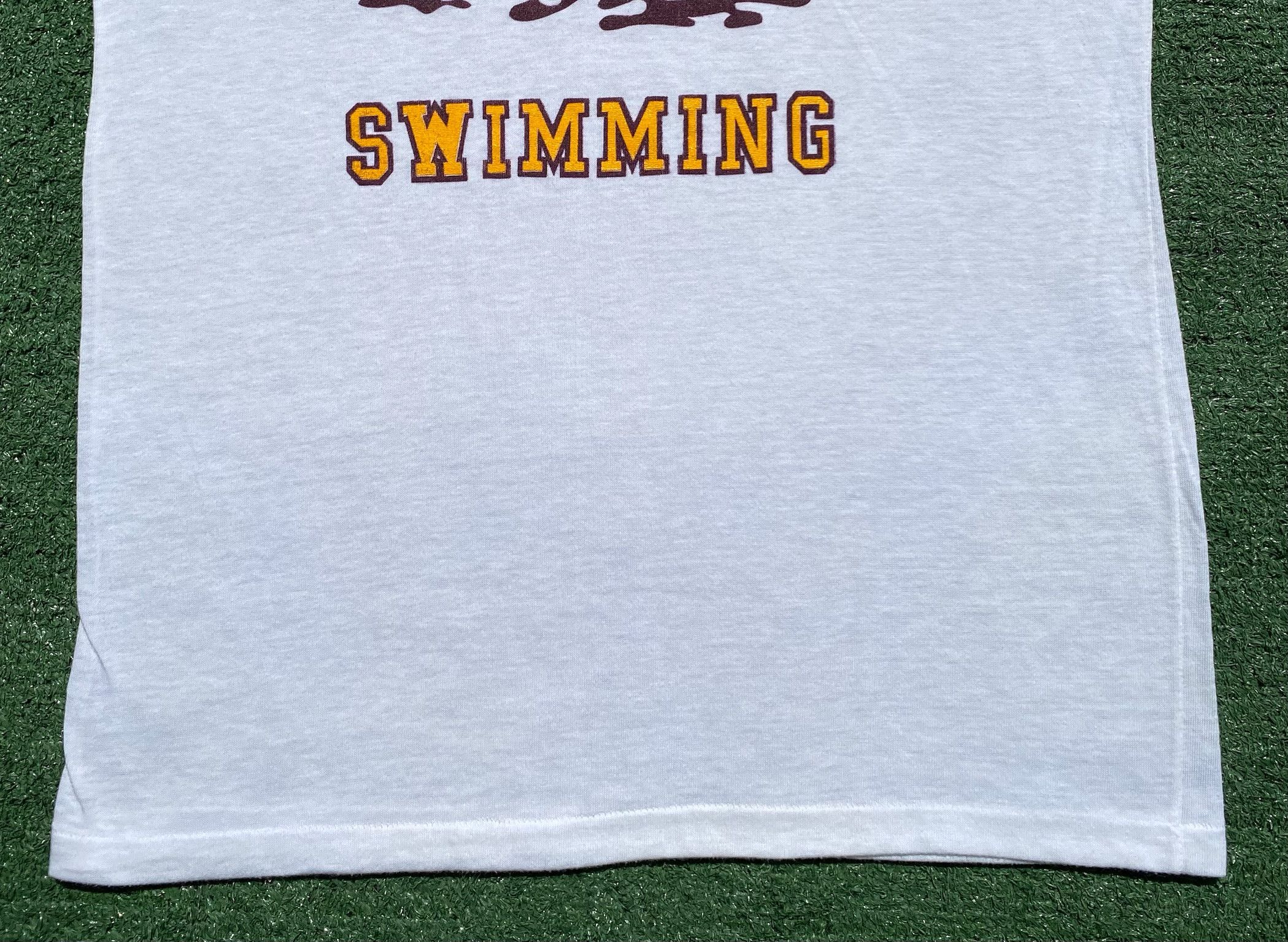 Vintage 70’s Minnesota Gophers Swimming Single Stitch T-Shirt Small Size S / US 4 / IT 40 - 5 Thumbnail