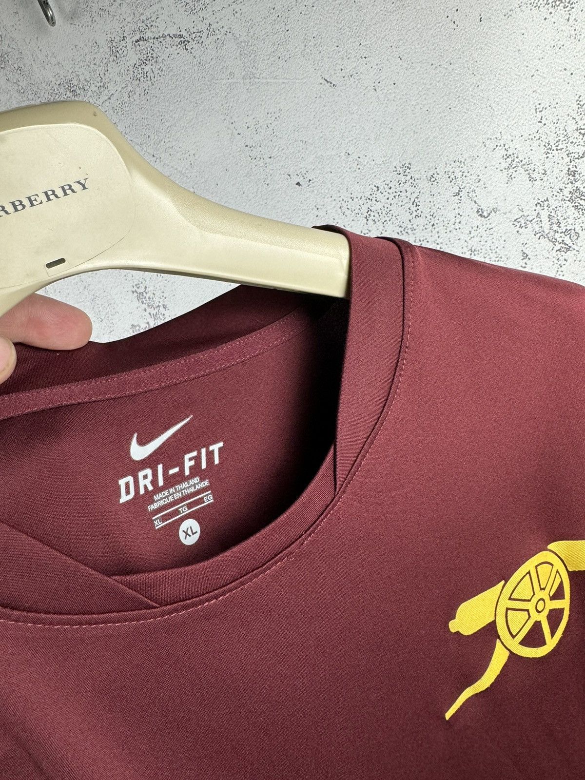 Nike × Vintage NIKE ARSENAL SOCCER JERSEY 2010 2011 VINTAGE TEE Y2K DRILL Size US XL / EU 56 / 4 - 11 Thumbnail