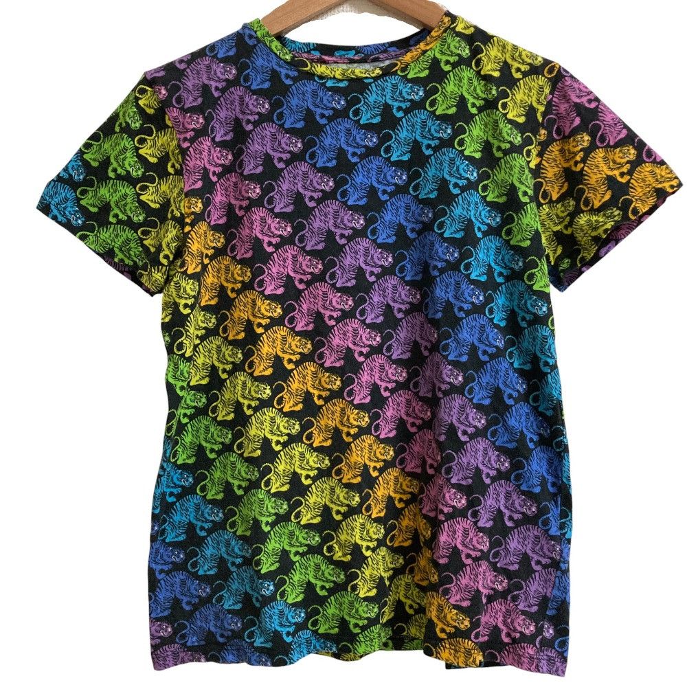 Gucci Gucci Gucci Rainbow Tiger Short Sleeve T-shirt Kids T-shirt Textile T-Shirts DUTY FREE for USA Size ONE SIZE - 1 Thumbnail