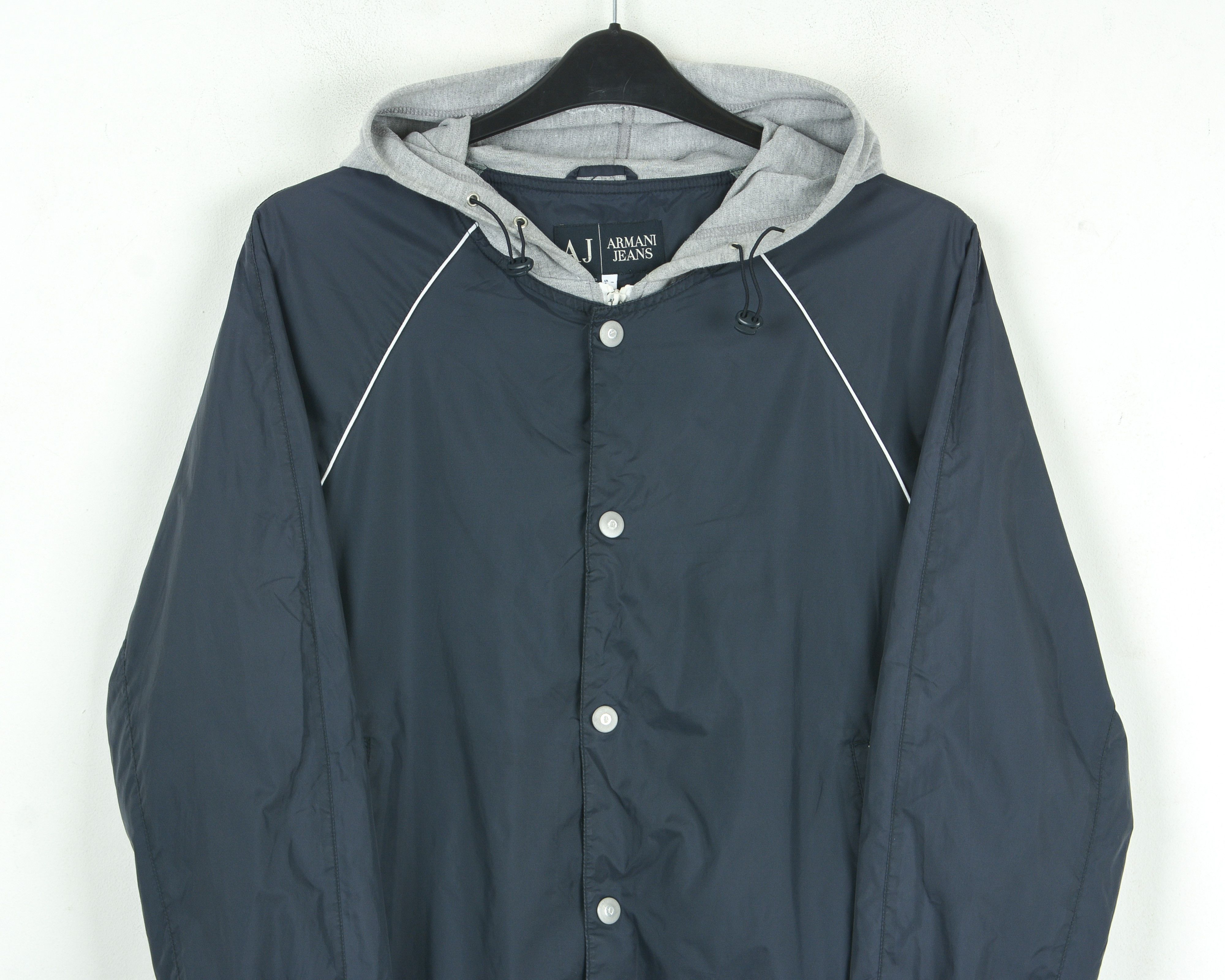 Armani ARMANI JEANS Snap Zip S Bomber Varsity College Jacket Coat Size US S / EU 44-46 / 1 - 2 Thumbnail