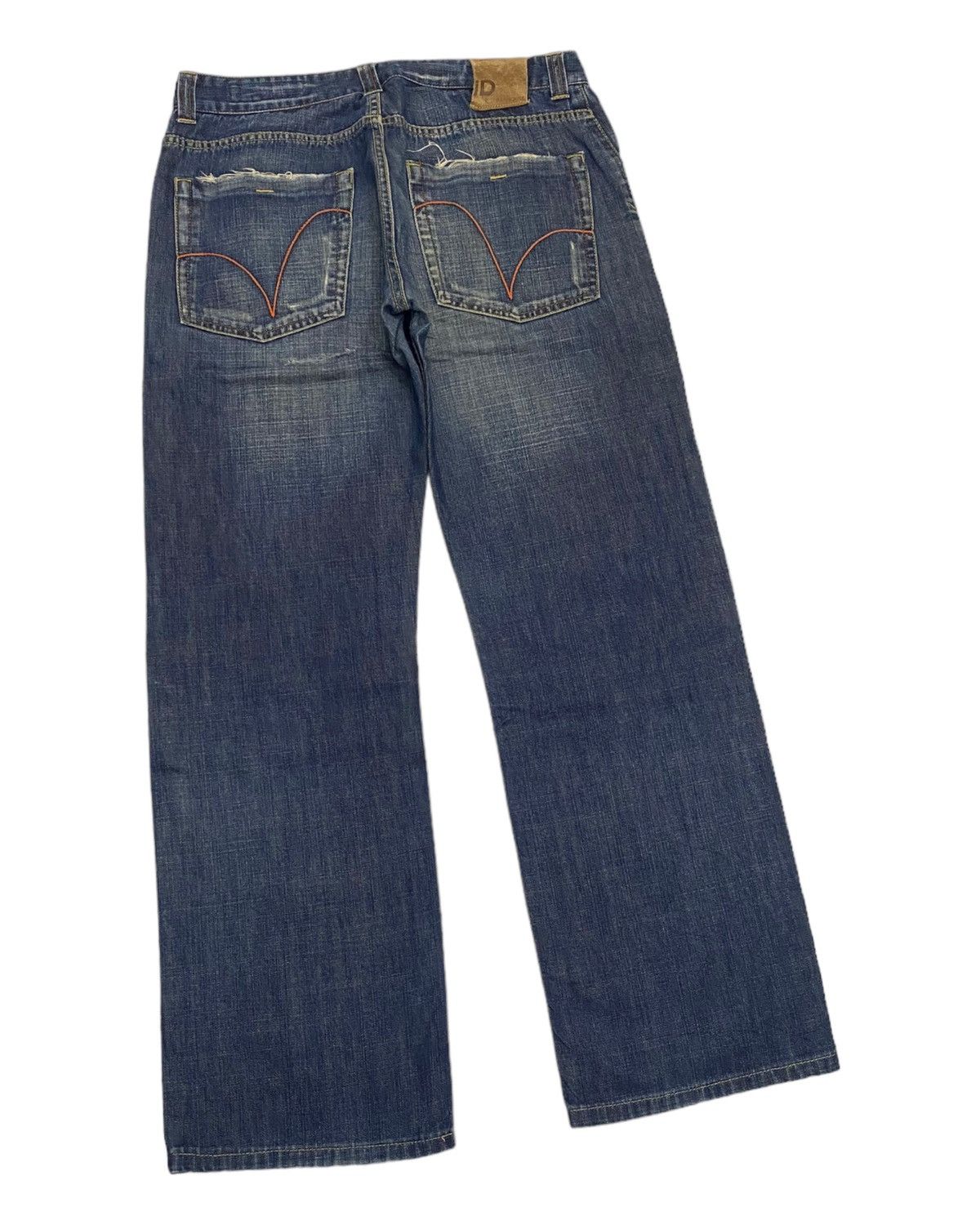 Kapital BAGGY JEANS RARE DISTRESS DENIM ABAHOUSE Size US 32 / EU 48 - 7 Thumbnail