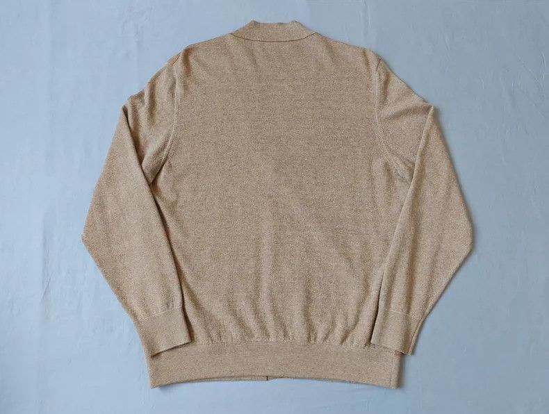 Loro Piana LORO PIANA Luo Ma woolen cardigan knit coat Size US L / EU 52-54 / 3 - 6 Thumbnail