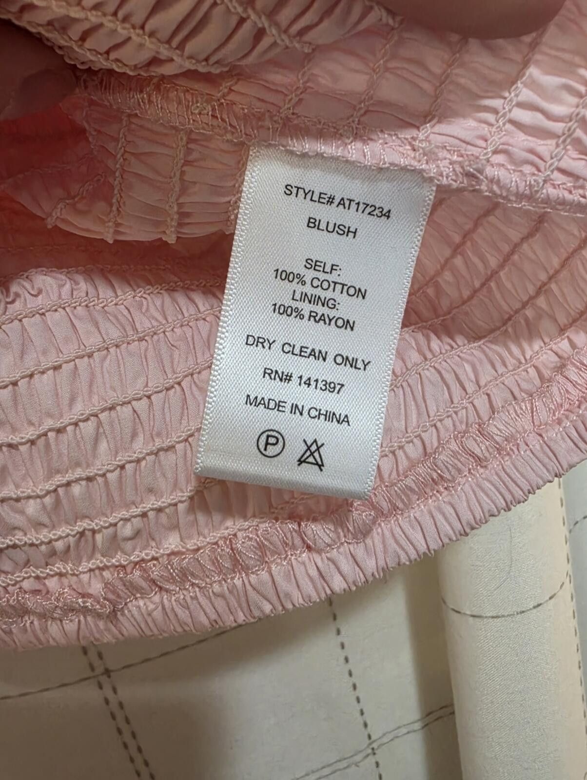 AUTRY Astr Smocked Puff Sleeve Top Size XL / US 12-14 / IT 48-50 - 5 Thumbnail