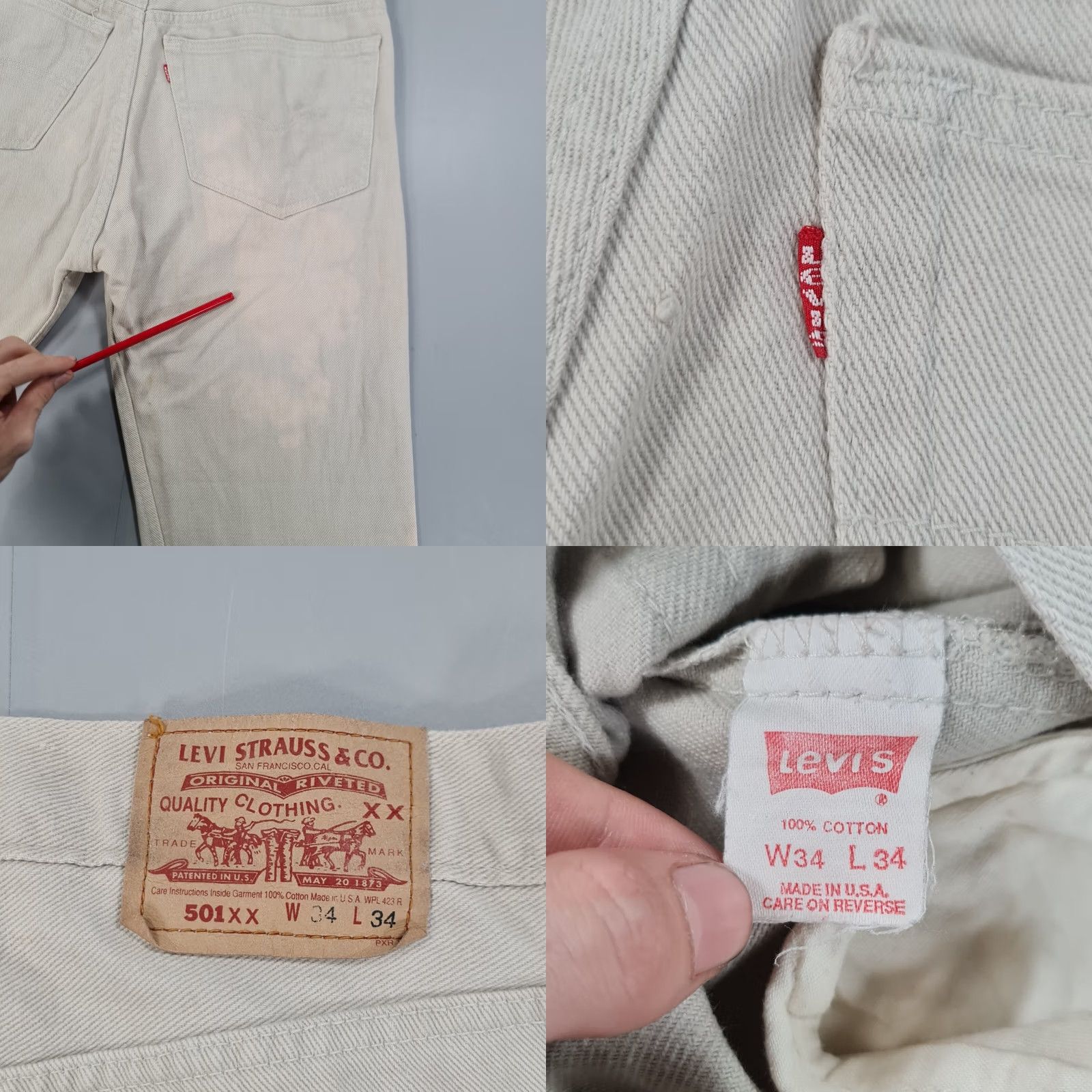 Levi's Item Specifications: Gender: Women Size US 34 / EU 50 - 9 Thumbnail