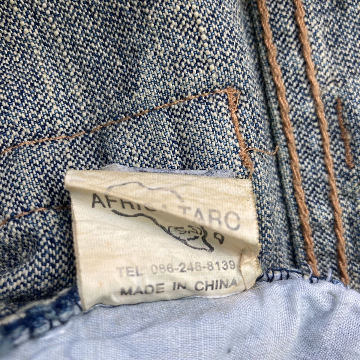 Beauty Beast AFRICA TARO RIPPED JEANS Size 32" / US 10 / IT 46 - 13 Thumbnail