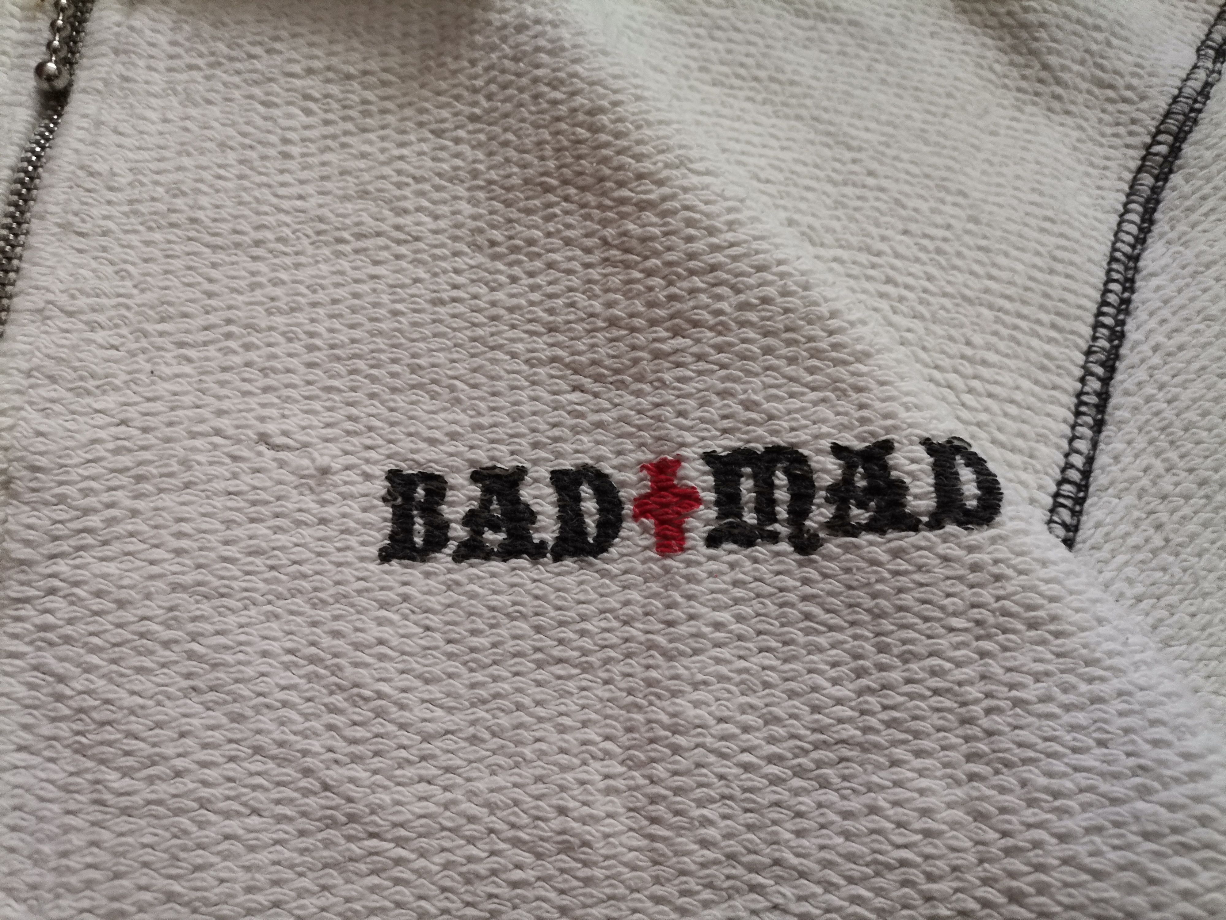 Vintage Vintage Bad+Mad Quarter Zip Oversized Sweatshirt Size US S / EU 44-46 / 1 - 2 Thumbnail