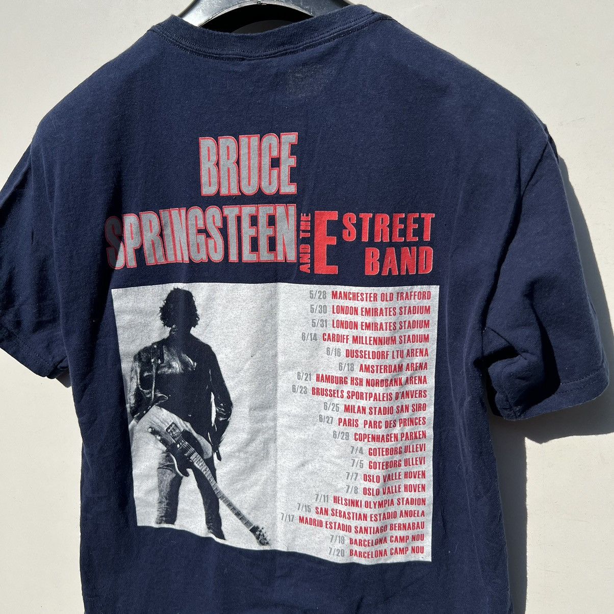 Band Tees × Vintage Bruce Springsteen & The E Street Band Rising Tour Tee Shirt Size US M / EU 48-50 / 2 - 2 Thumbnail