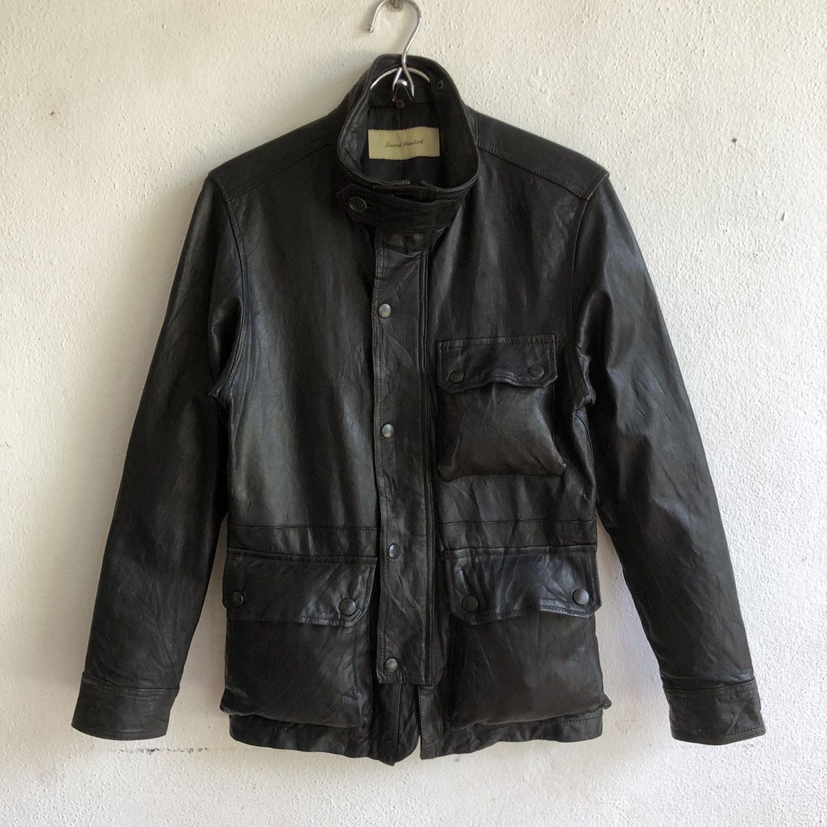 Genuine Leather × Journal Standard JOURNAL STANDARD safari leather jacket Size US S / EU 44-46 / 1 - 1 Thumbnail