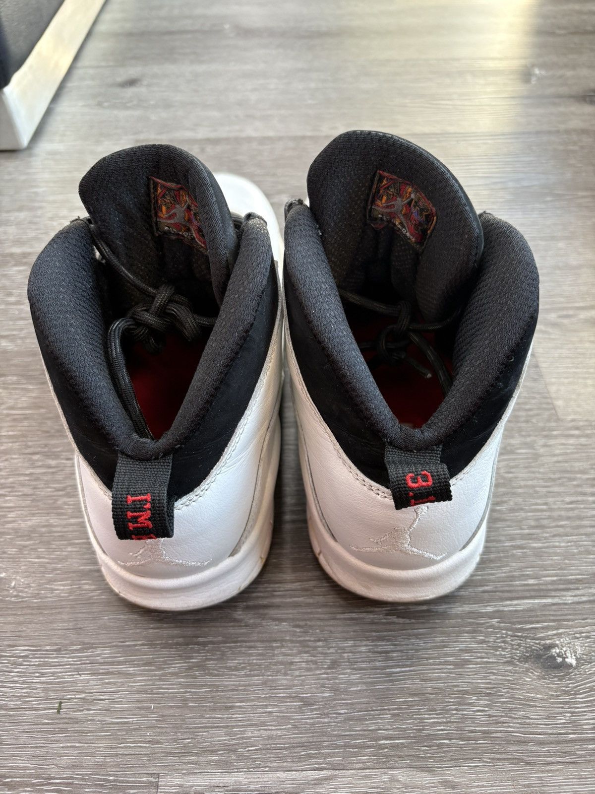Jordan Brand Air Jordan 10 Retro “I’m back” **PRE-OWNED** REP. BOX Size US 12 / EU 45 - 4 Thumbnail