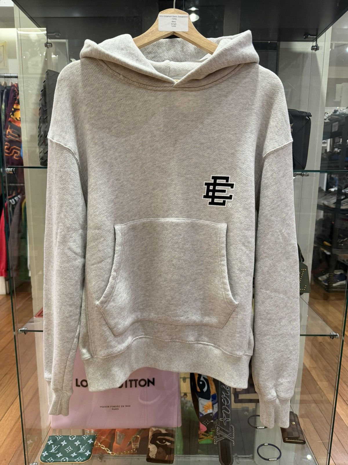 Eric Emanuel Eric Emanuel Basic Hoodie - Grey Size US S / EU 44-46 / 1 - 1 Thumbnail