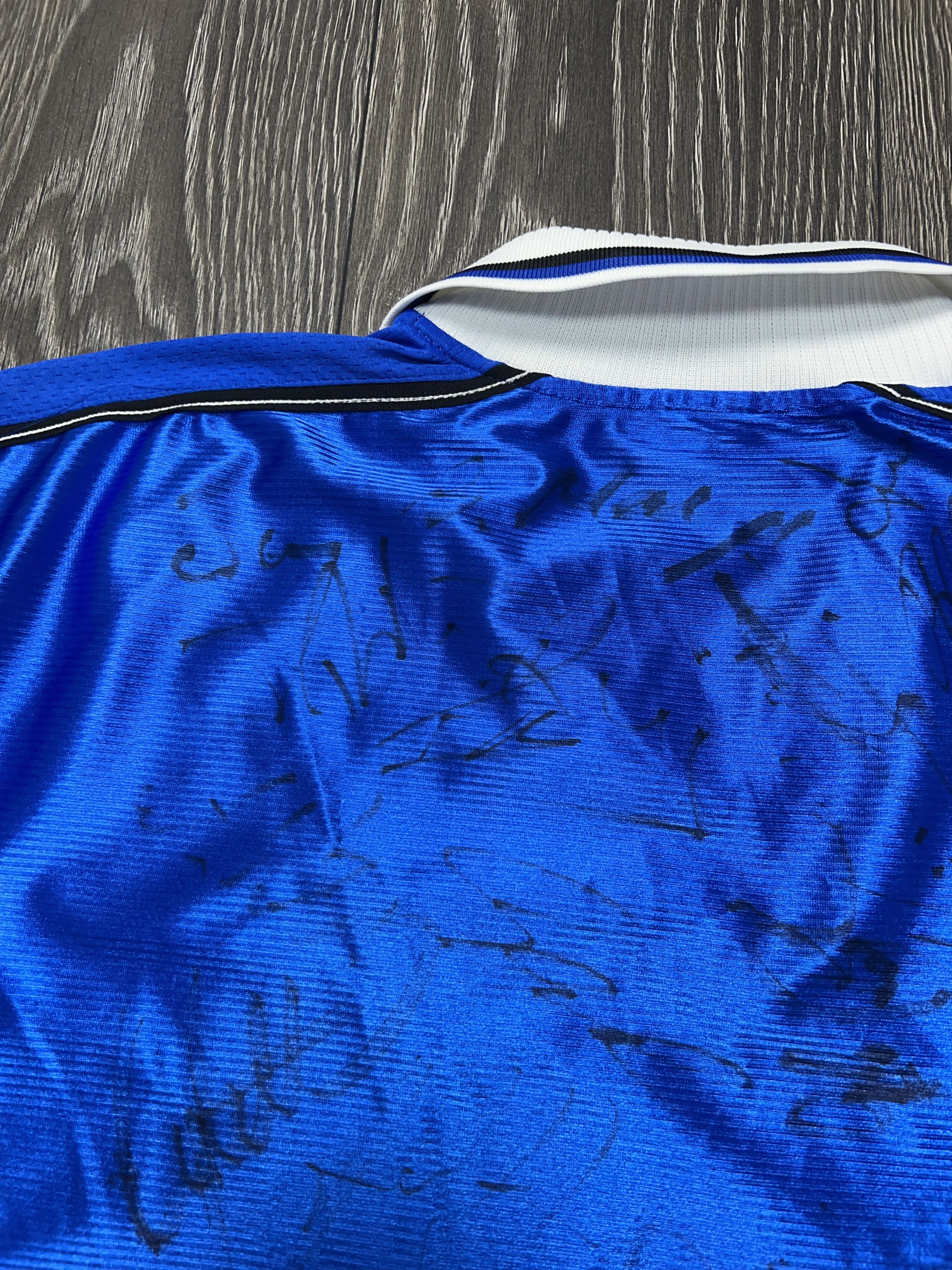Other Jako Karlsruher SIGNED Autograph 2000 Football Shirt Jersey Size US XXL / EU 58 / 5 - 15 Thumbnail