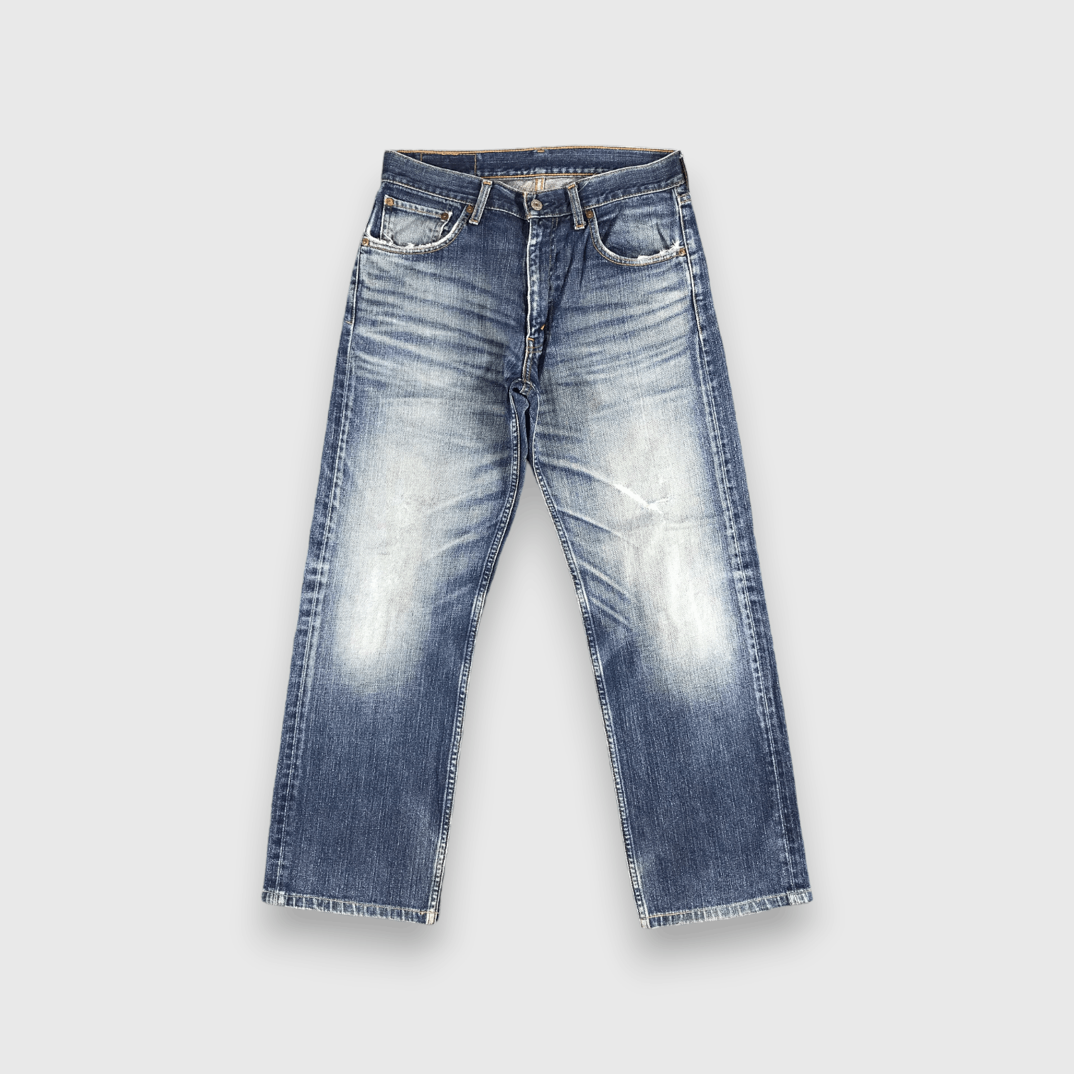Levi's Vintage 90s Blue Wash Levis 534 Jeans-J1814 Size US 32 / EU 48 - 1 Thumbnail