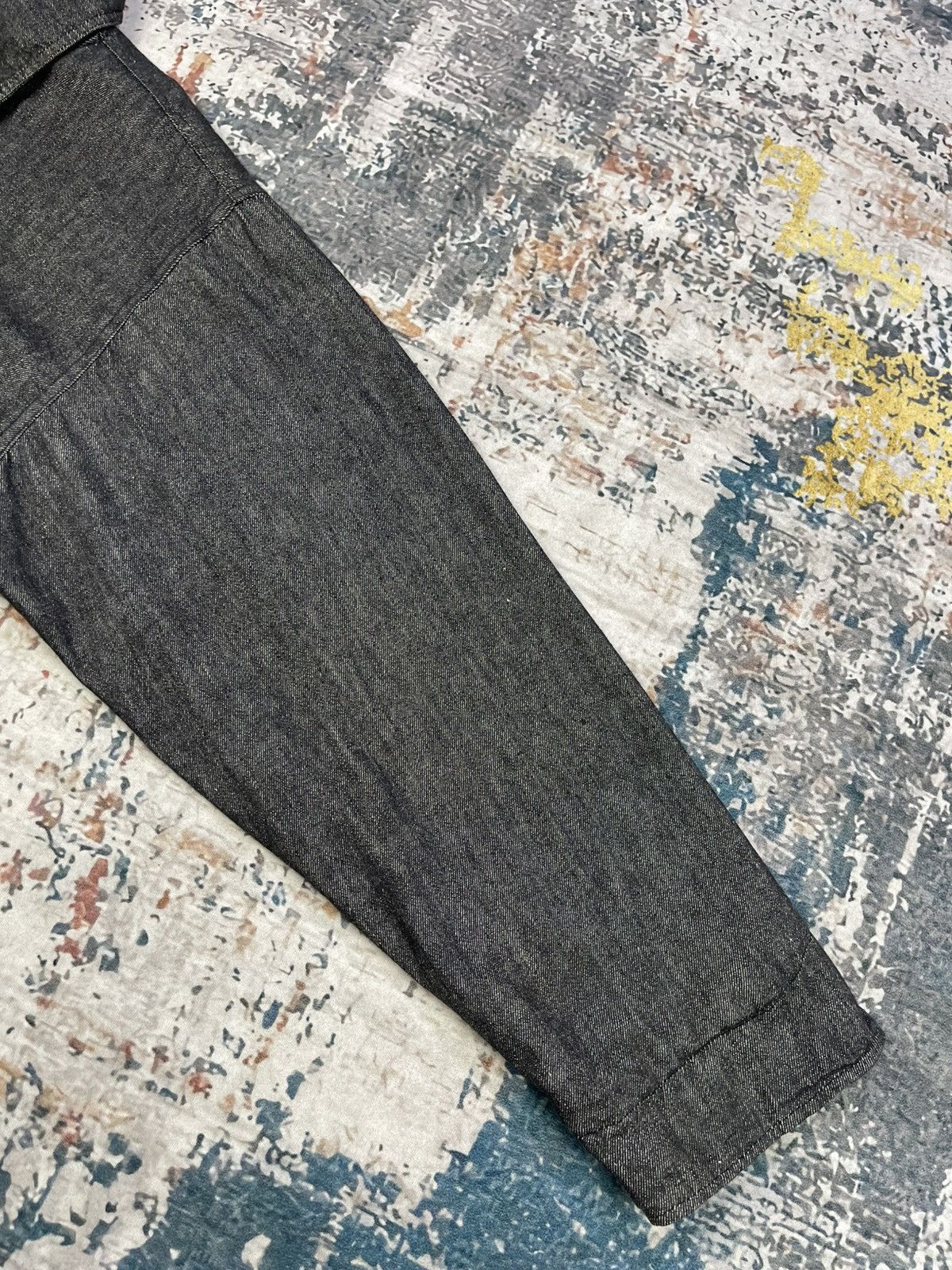 Japanese Brand Vtg Outline Chambray Flannel Lining Chore Jackets Size US M / EU 48-50 / 2 - 8 Thumbnail