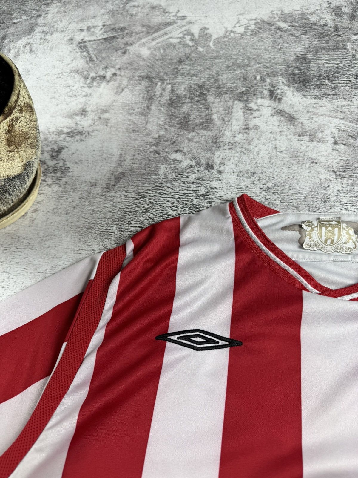 Umbro Sunderland 2009/2010 Home Soccer Umbro Football Jersey Blockcore T Shirt Tee Size US L / EU 52-54 / 3 - 10 Thumbnail