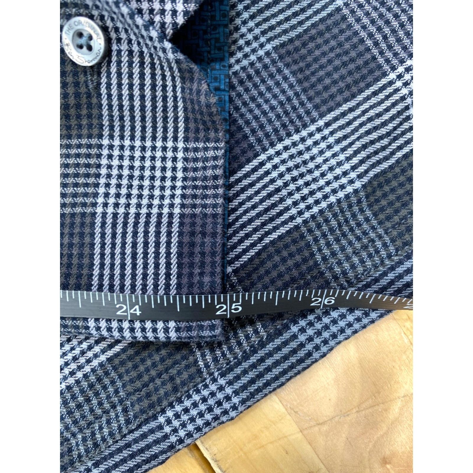 Ben Sherman Ben Sherman Mens Long Sleeve Button-Down Shirt M Multicolor Stripes #3682 Size US M / EU 48-50 / 2 - 7 Thumbnail