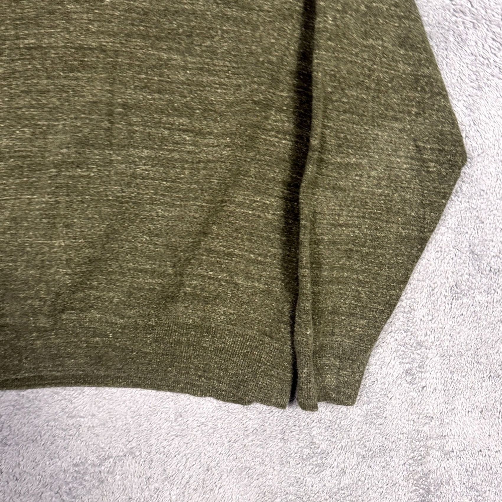 Polo Ralph Lauren VINTAGE Polo Ralph Lauren Sweatshirt Mens XXL 2XL Crewneck Knit Pullover Sweater Cotton Green Size US XXL / EU 58 / 5 - 2 Thumbnail