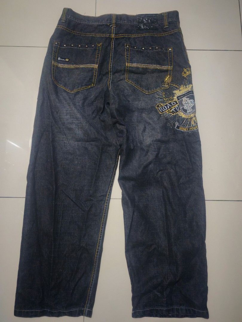 Southpole Vintage Southpole "Road to Riches" Y2K Jeans W38 Size US 38 / EU 54 - 4 Thumbnail