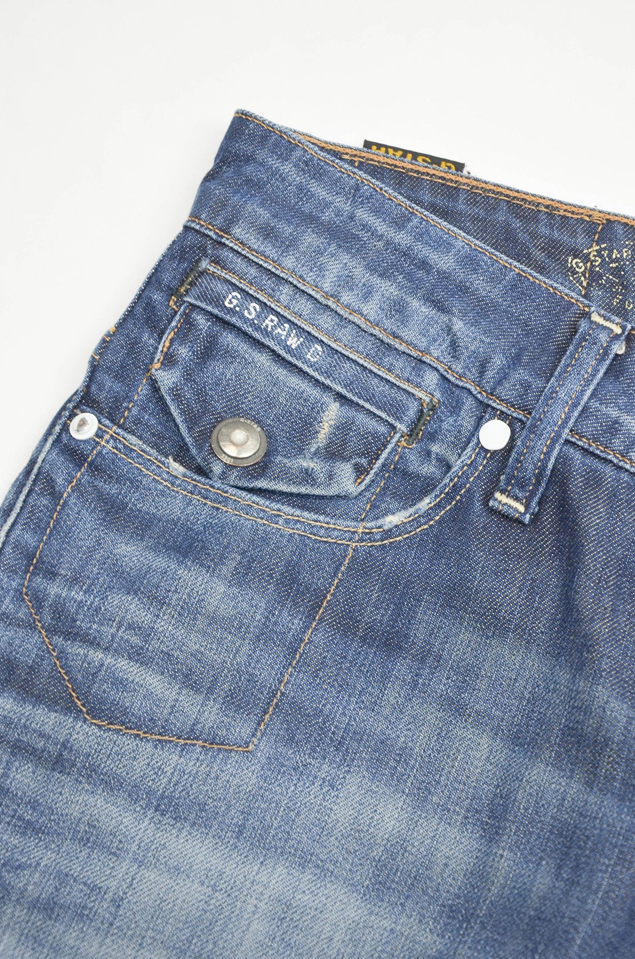 G-Star G-STAR RAW 3301 Slim Straight Fit Raw Denim Jeans W30 Size US 30 / EU 46 - 4 Thumbnail