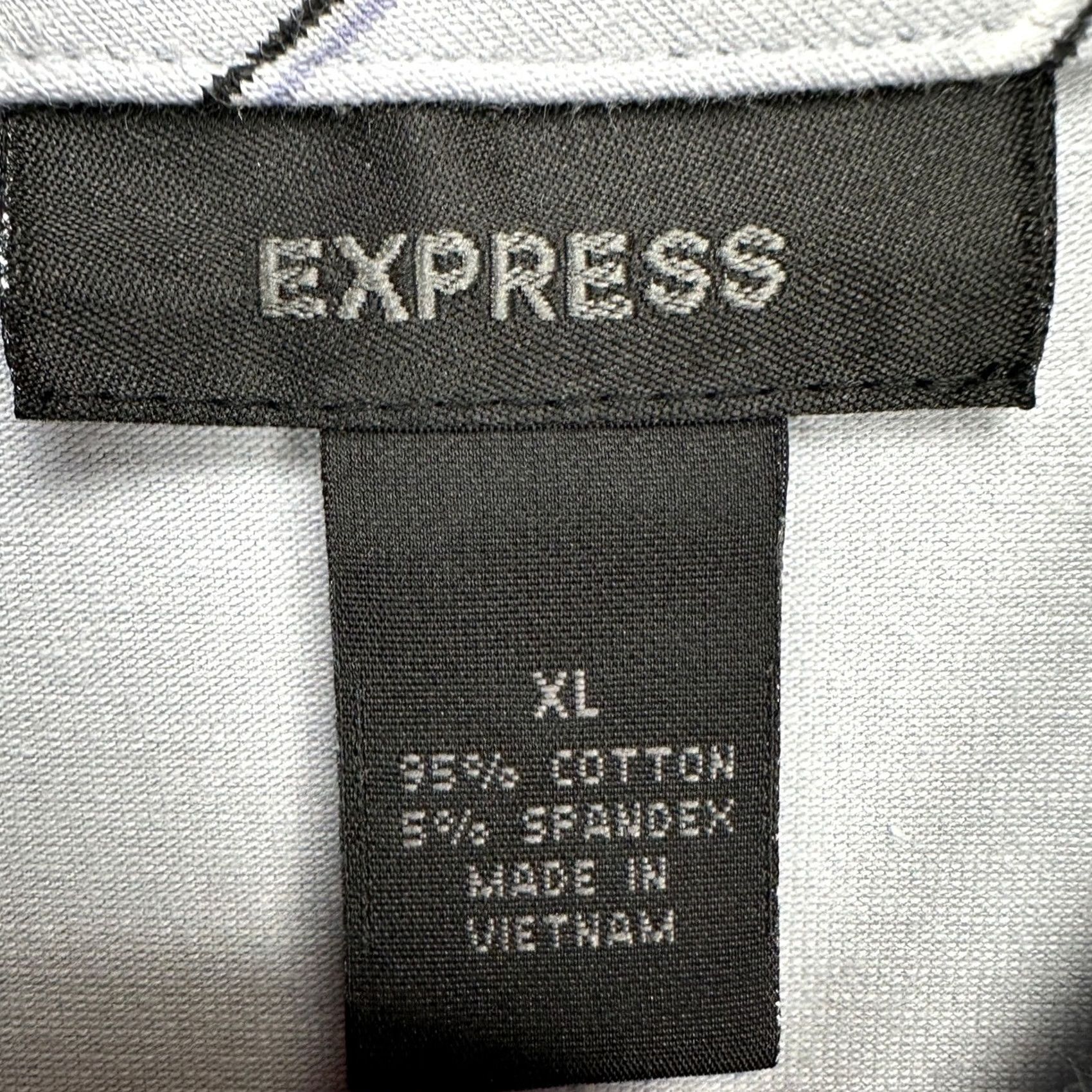 Express Express Polo Shirt Men XL Light Blue Gray Long Sleeve Outdoor Rugby NEW Size US XL / EU 56 / 4 - 6 Thumbnail