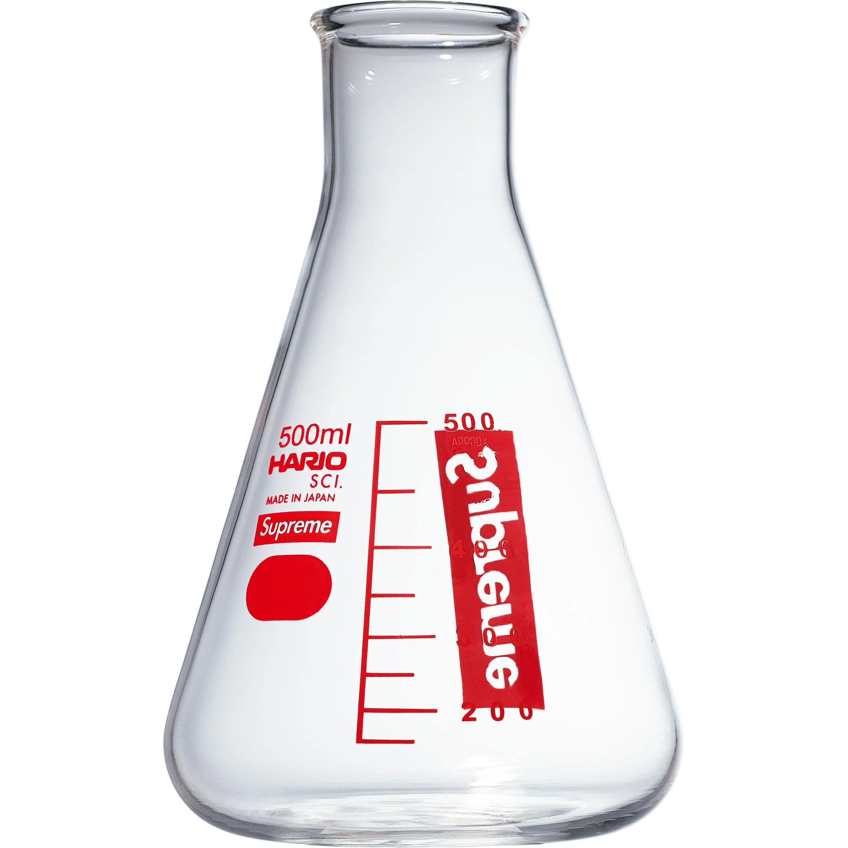 Supreme supreme hario erlenmeyer flask (clear) Size ONE SIZE - 2 Thumbnail