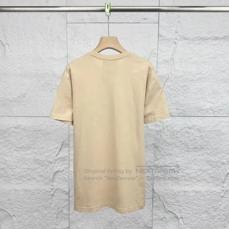 Versace Versace Beige Cotton Men's T-Shirt . Size US L / EU 52-54 / 3 - 2 Thumbnail